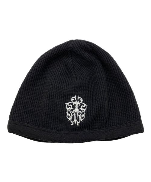 中古・古着通販】CHROME HEARTS (クロムハーツ) ニット帽 ブラック