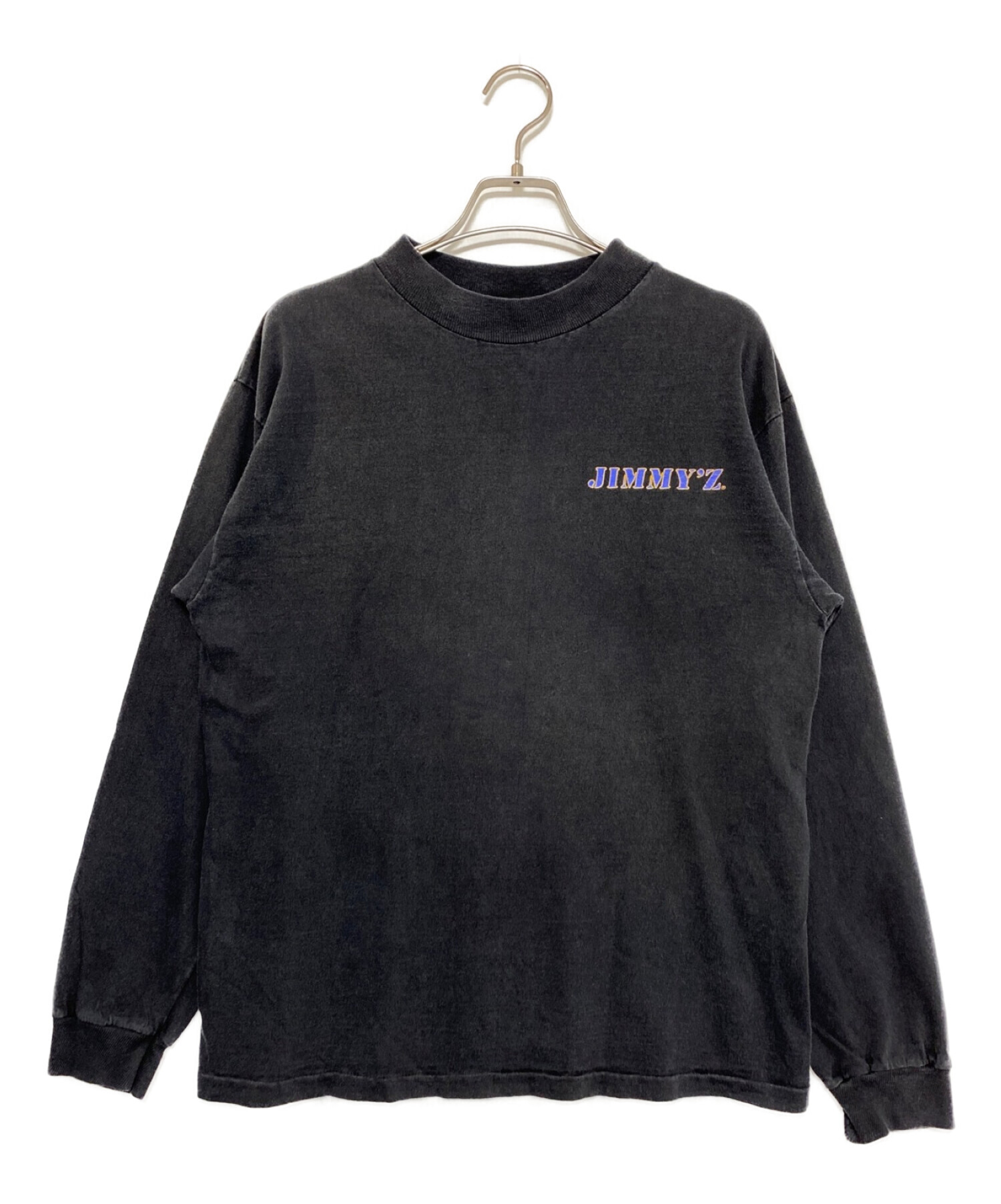 激レア 90s オールド JIMMY‘S ジミーズ スウェット 黒 中古・古着通販】JIMMY'Z (ジミーズ) Tシャツ ブラック サイズ:XL