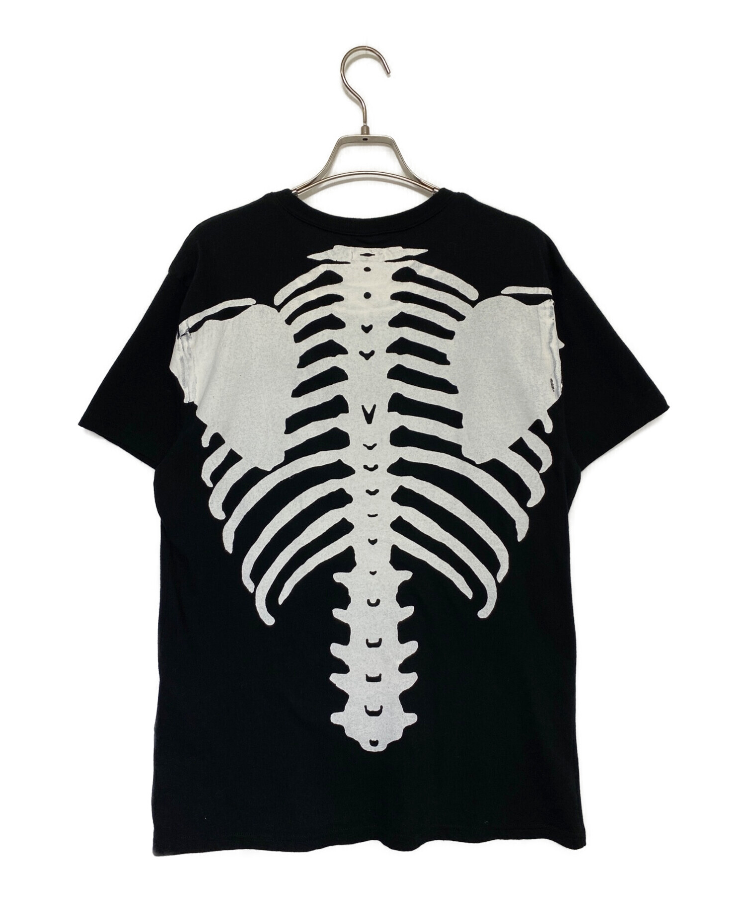 中古・古着通販】KAPITAL (キャピタル) BONE T-SHIRT ブラック サイズ 中古・古着通販】KAPITAL (キャピタル) BONE T-SHIRT ブラック サイズ