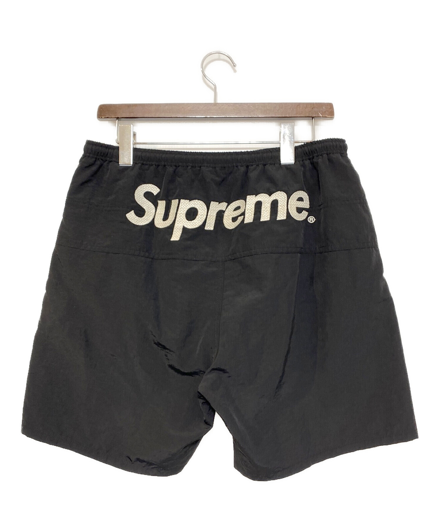 新品！supreme シュプリーム メッシュ スクリプトロゴ ウォーターショーツ 中古・古着通販】SUPREME (シュプリーム) Split Logo Water Short