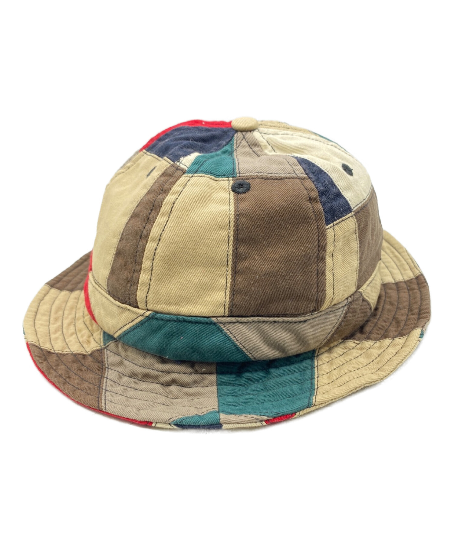 Supreme[シュプリーム]Patchwork Bell hat 中古・古着通販】Supreme (シュプリーム) Patchwork Bell Hat ベージュ