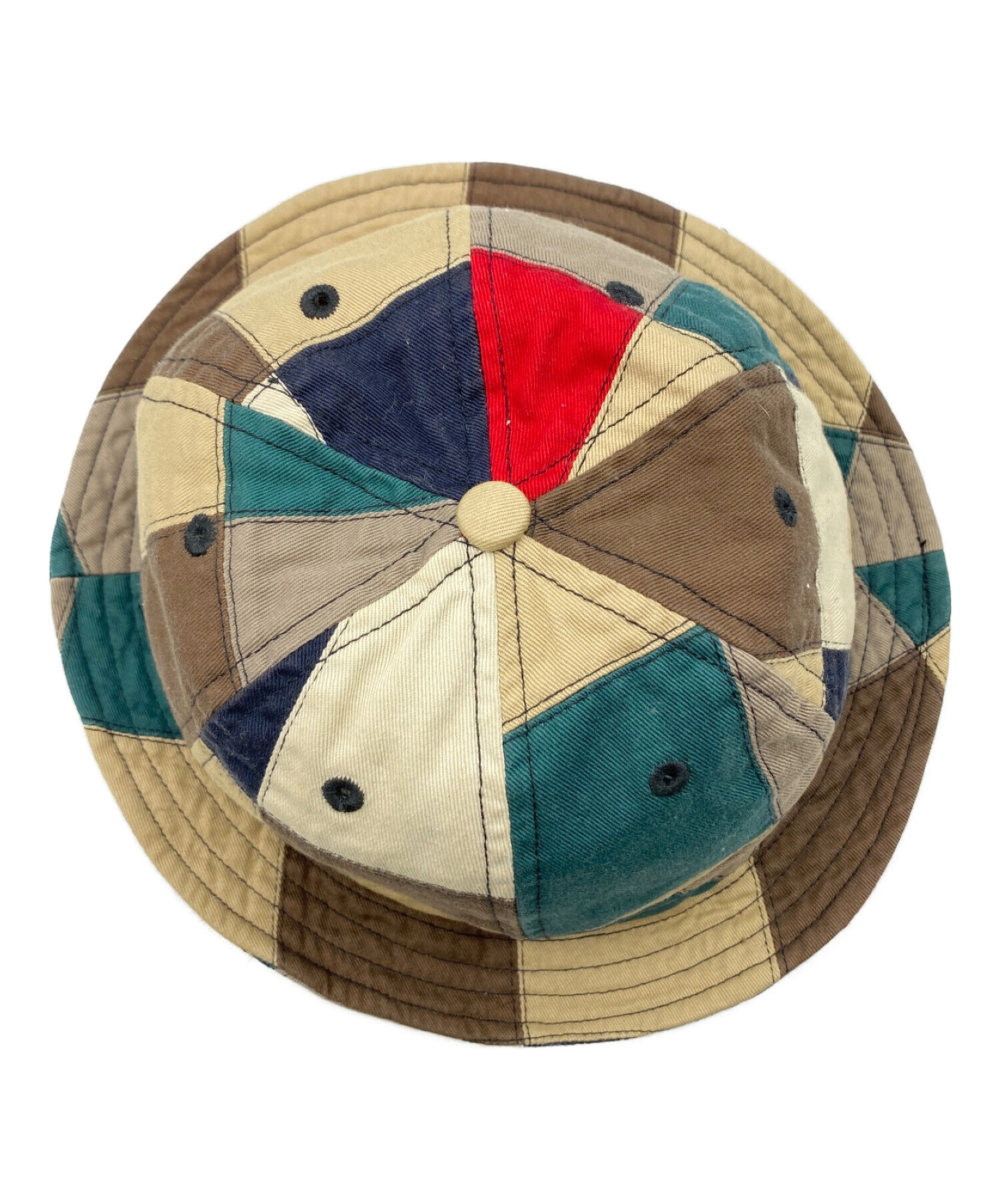 中古・古着通販】Supreme (シュプリーム) Patchwork Bell Hat ベージュ