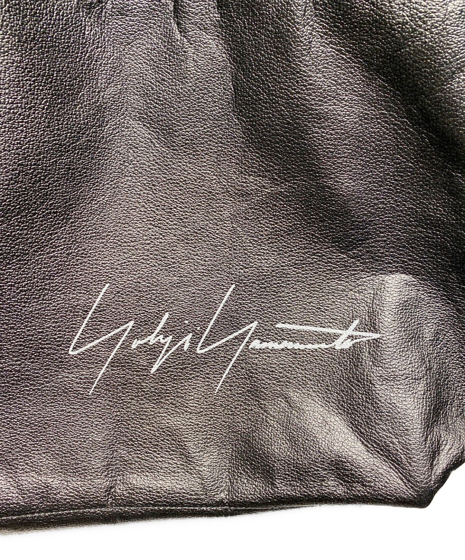 中古・古着通販】YOHJI YAMAMOTO (ヨウジヤマモト) スモールレザー