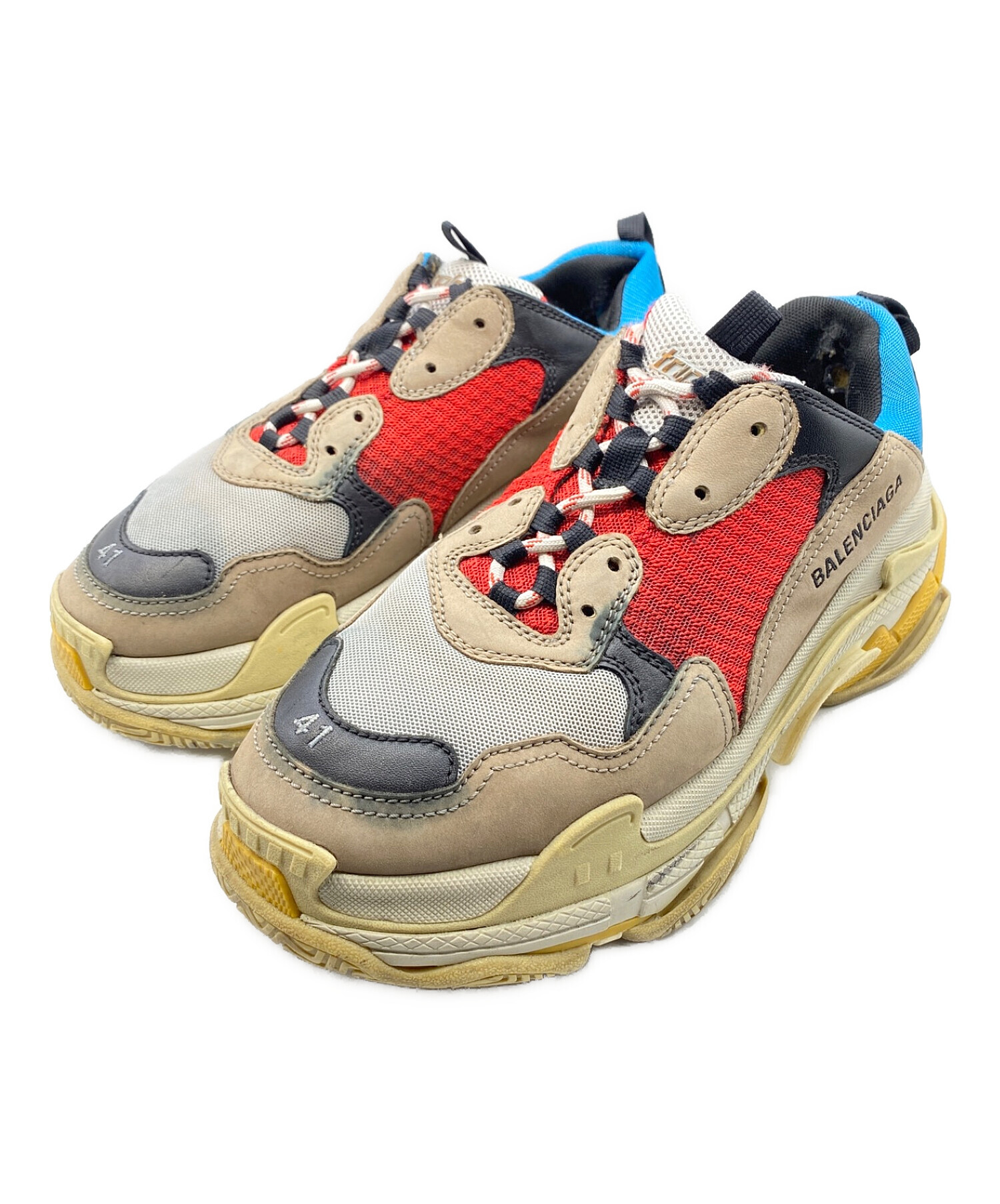 中古・古着通販】BALENCIAGA (バレンシアガ) Triple S マルチカラー 