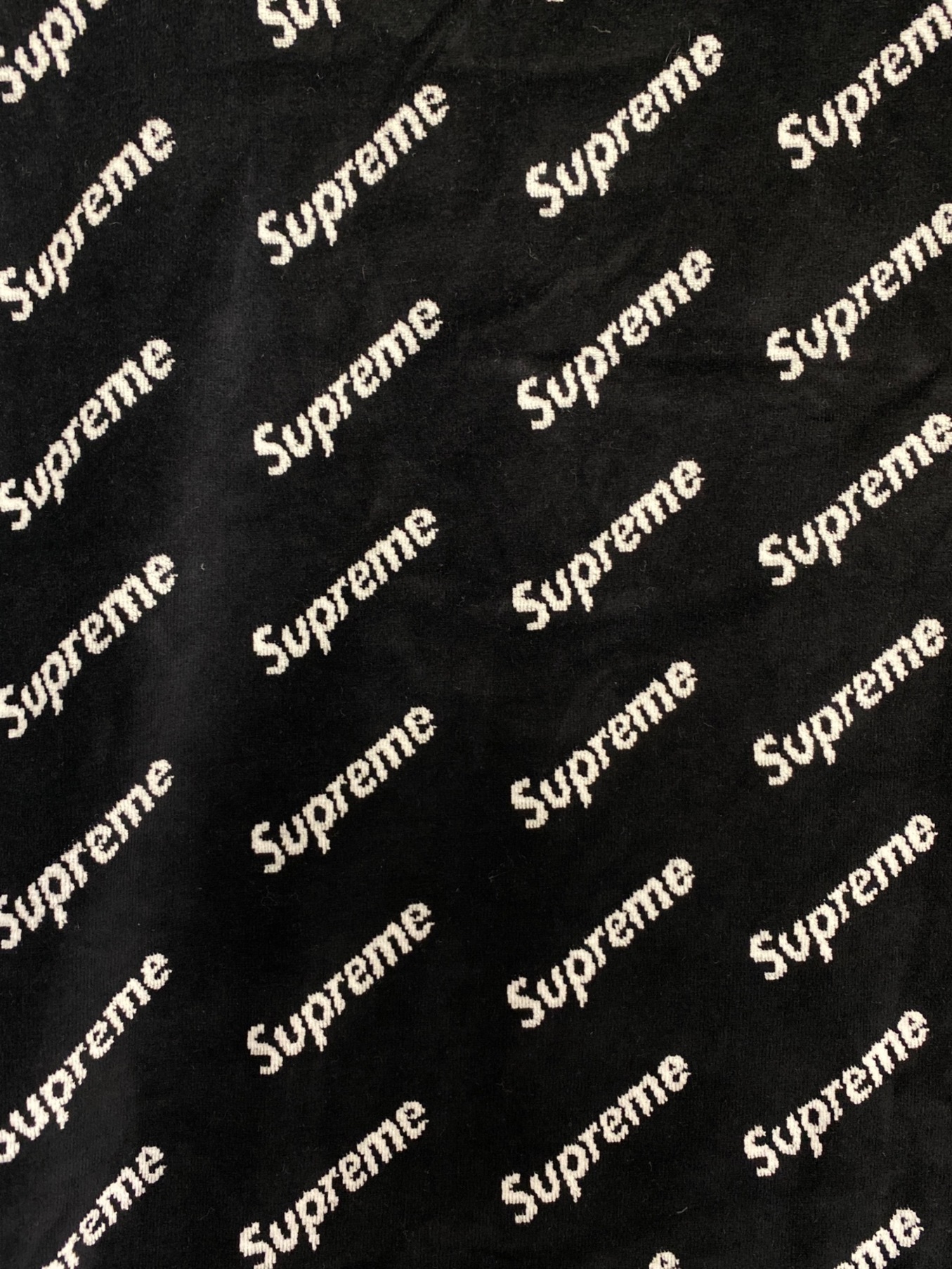 中古・古着通販】SUPREME (シュプリーム) Velour Diagonal Logo L/S