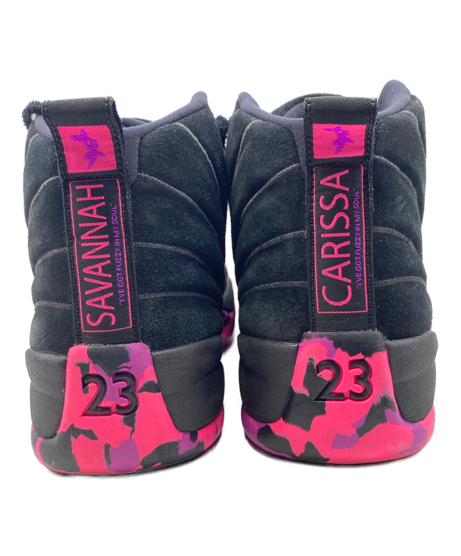 中古・古着通販】NIKE (ナイキ) Jordan 12 Retro DB ブラック×ピンク 