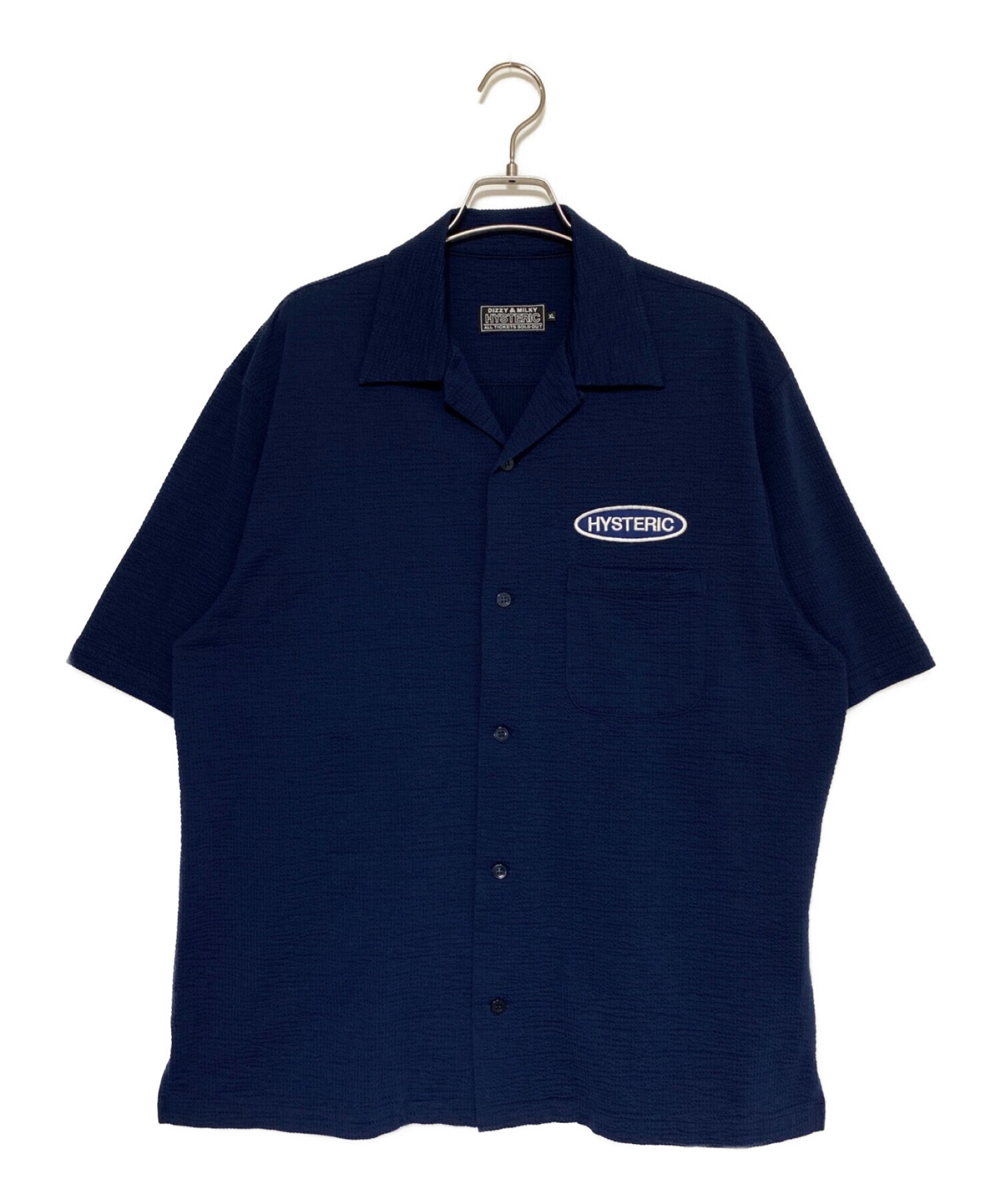 HYSTERIC GLAMOUR ポロシャツ XL ネイビー