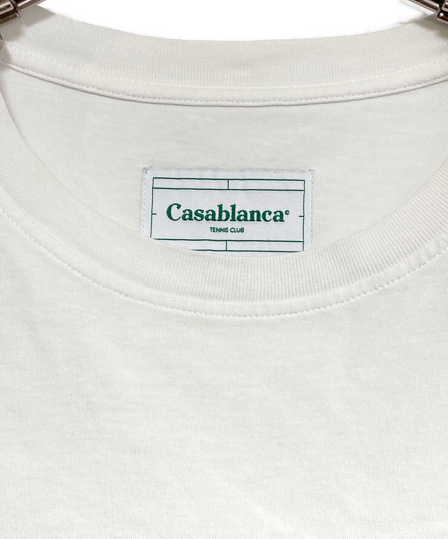 中古・古着通販】CASABLANCA (カサブランカ) Yuzu T-Shirt ホワイト