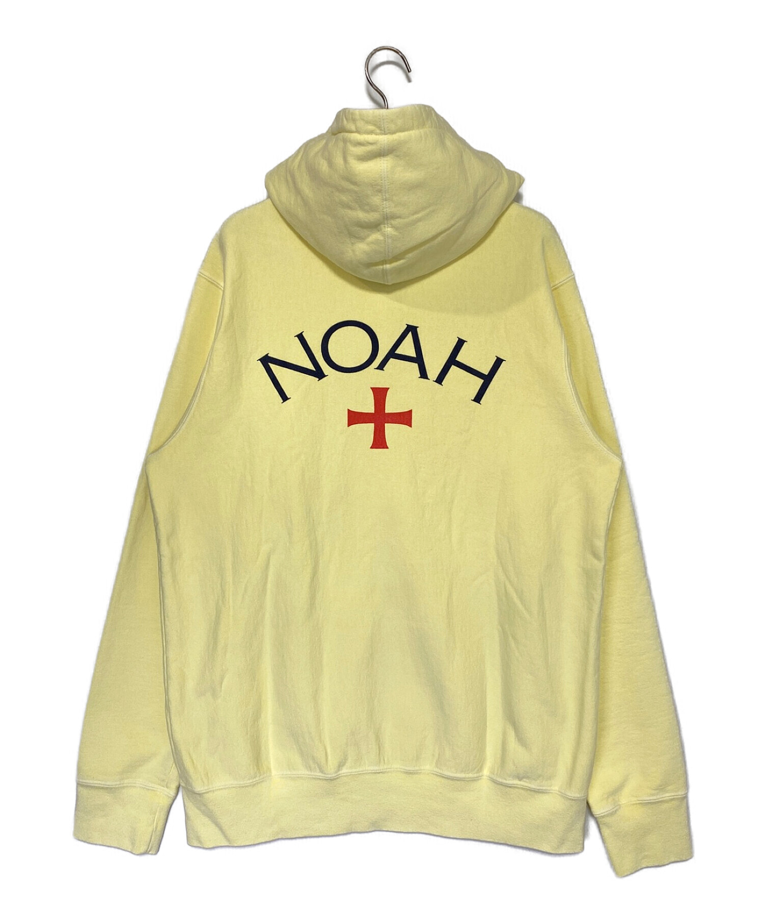 NOAHパーカー 中古・古着通販】Noah (ノア) 後染め パーカー イエロー サイズ:L