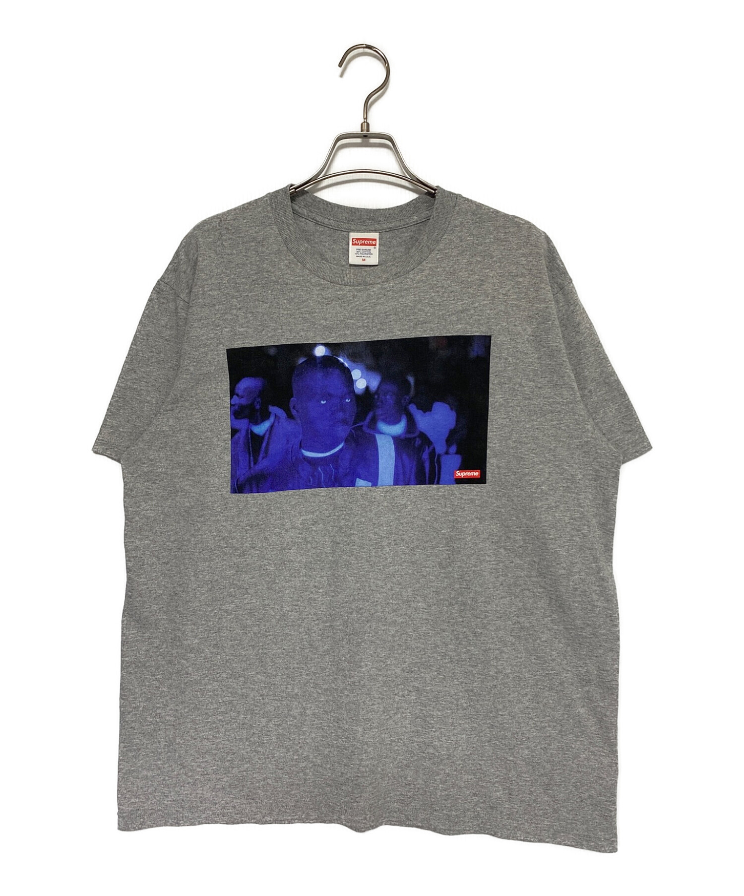 シュプリーム　supreme フォトT ナズ　L グレー 美品 中古・古着通販】SUPREME (シュプリーム) NAS (ナズ) DMX (ディーエム