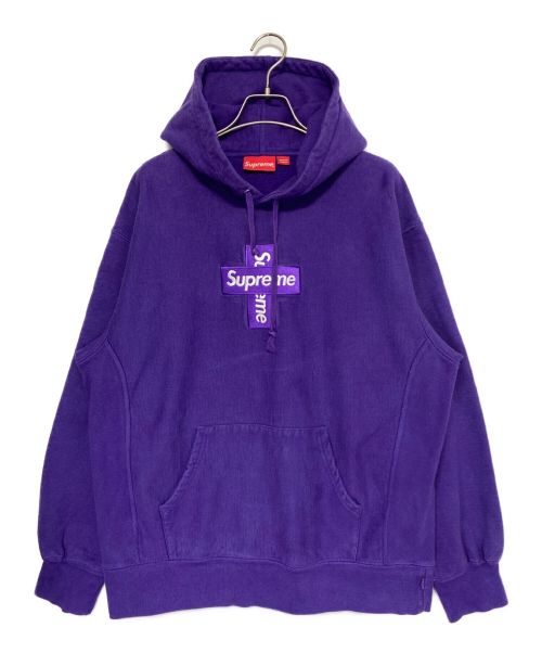 中古・古着通販】Supreme (シュプリーム) Cross Box Logo Hooded
