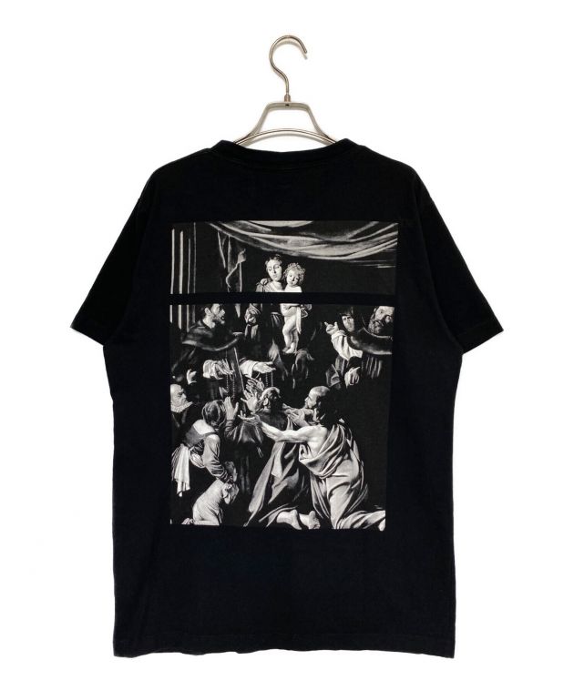 オフホワイト サイズ:XXS CARAVAGGIO フォトプリントTシャツ 中古 OM10