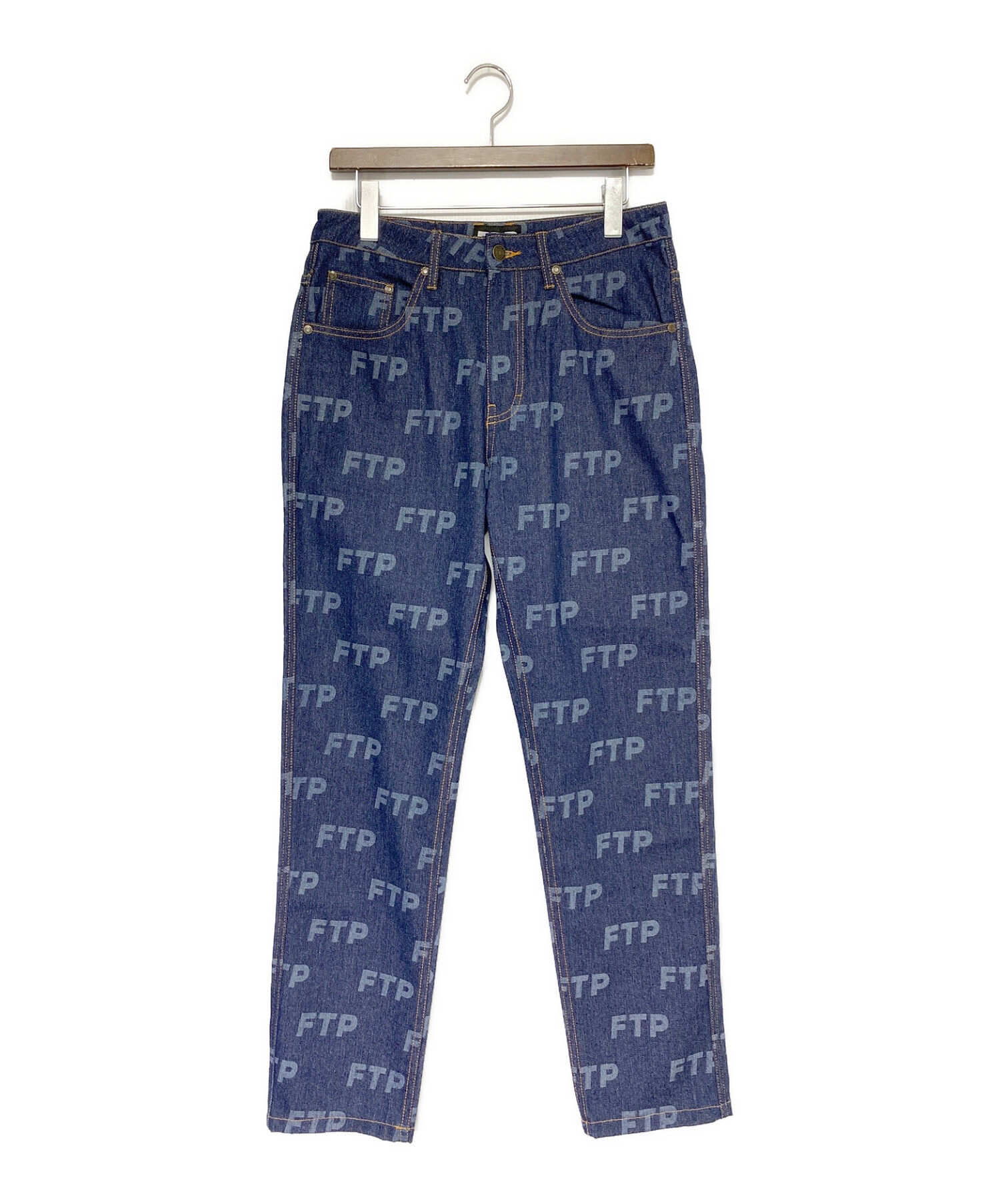 中古・古着通販】FTP (ファックザポピュレーション) ALL OVER DENIM 