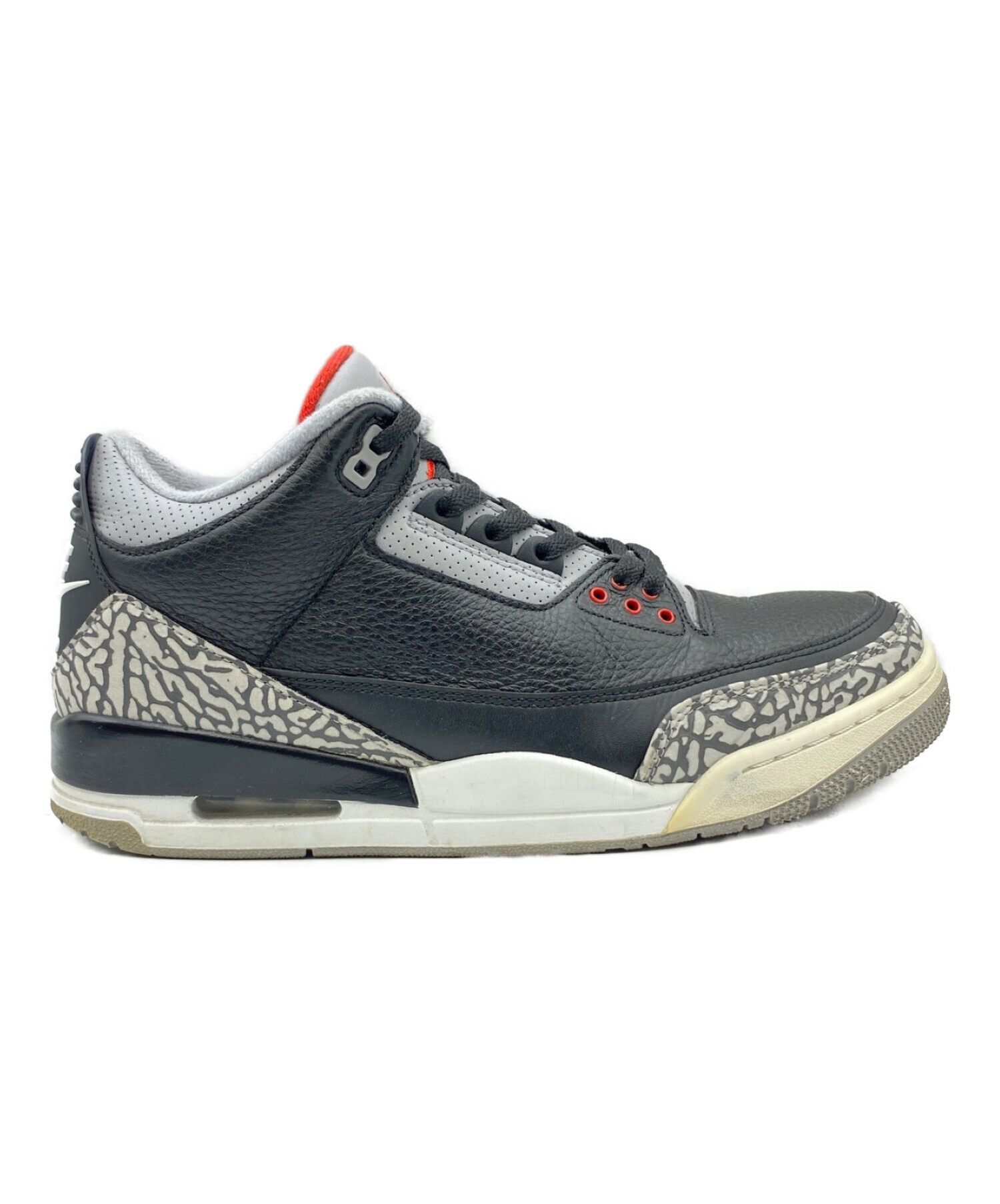中古・古着通販】NIKE (ナイキ) AIR JORDAN 3 RETRO OG ブラック