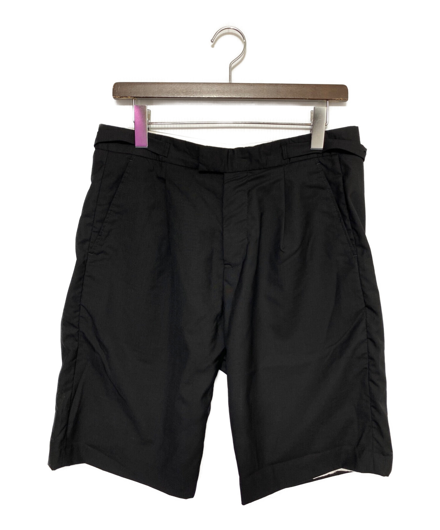 中古・古着通販】RAF SIMONS (ラフシモンズ) ハーフパンツ ブラック 
