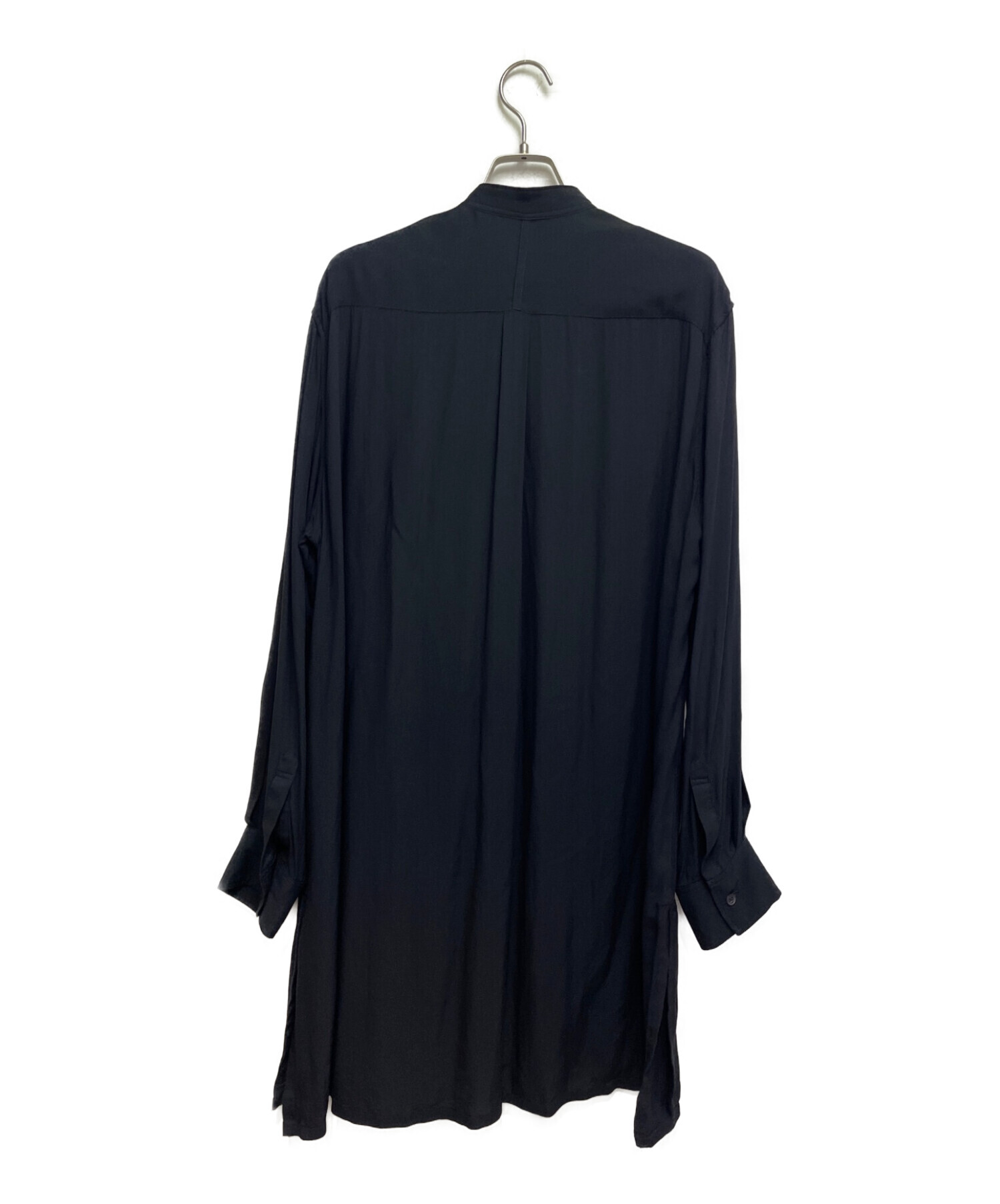 SYTE ブラック 長袖ロングシャツ シャツJKヨウジヤマモトサイズ2 中古・古着通販】S'YTE YOHJI YAMAMOTO (サイト ヨウジヤマモト) 21SS