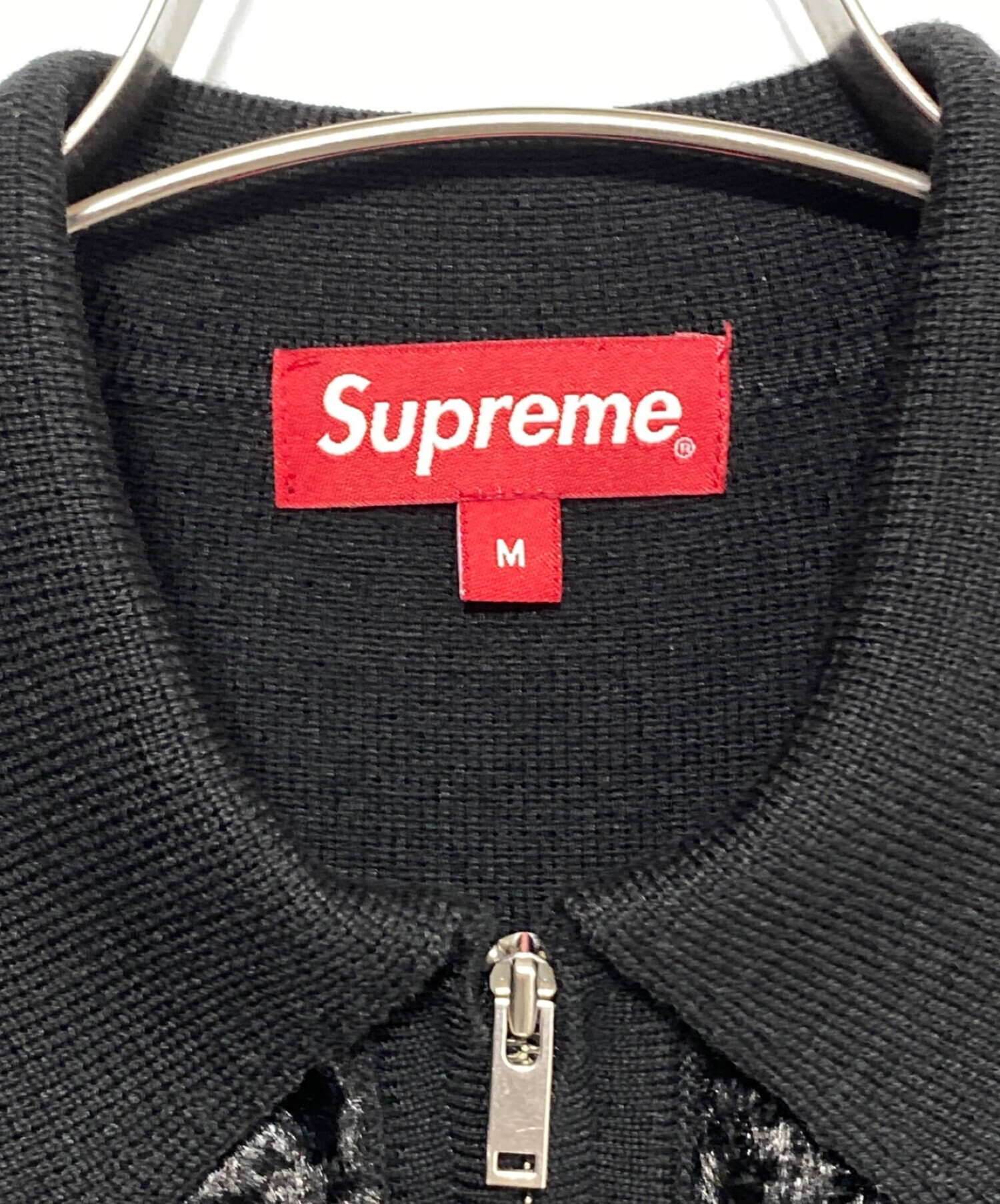 中古・古着通販】SUPREME (シュプリーム) FAUX ZIP UP CARDIGAN