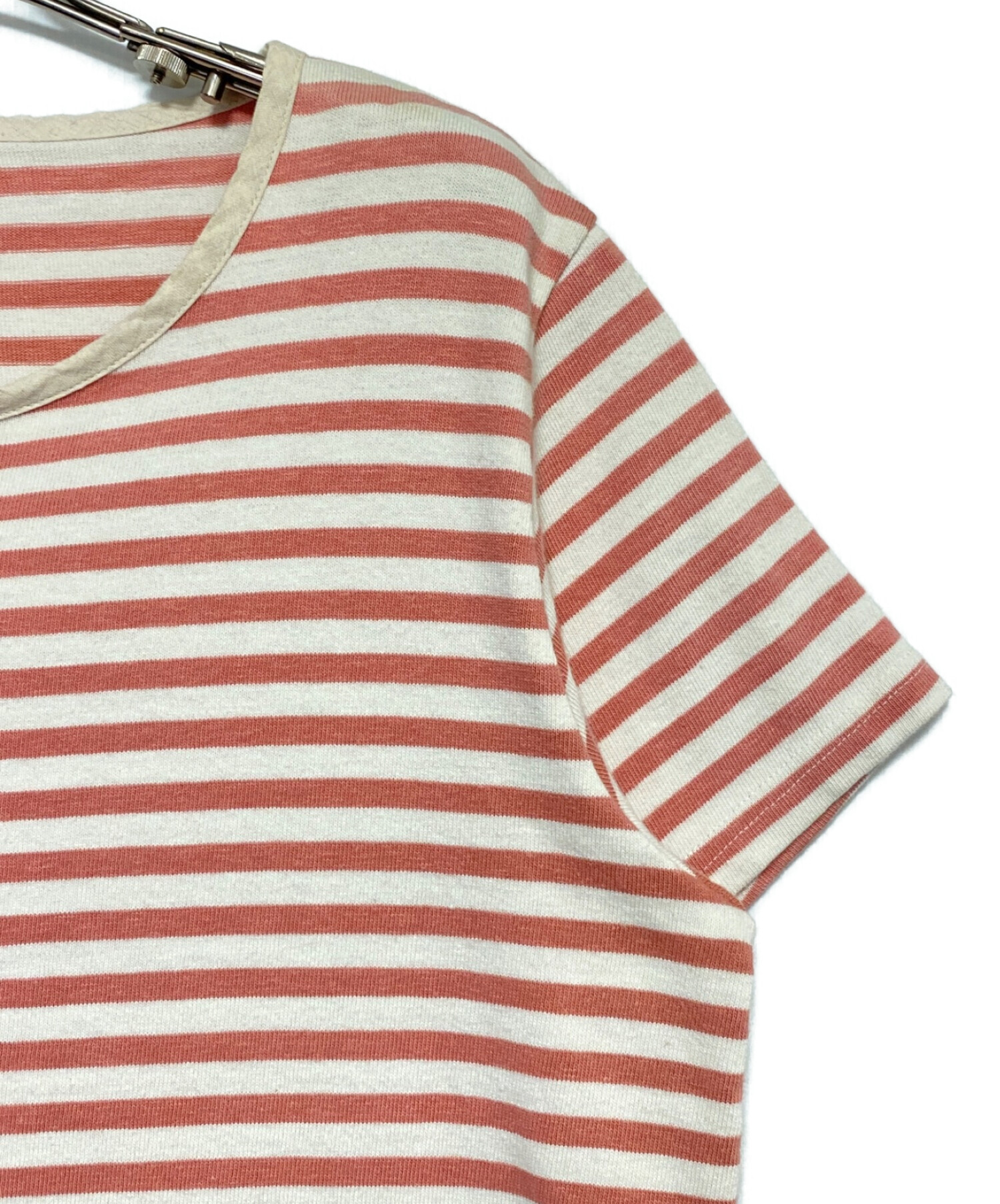 中古・古着通販】VISVIM (ビズビム) バックポケットボーダーTシャツ 