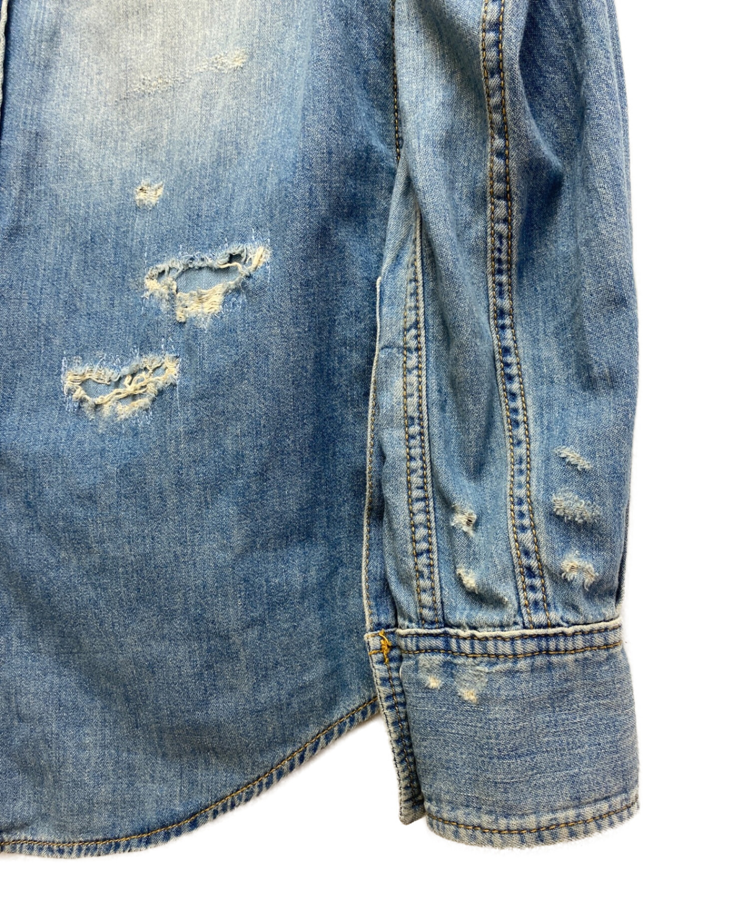 中古・古着通販】Saint Laurent Paris (サンローランパリ) ダメージ 