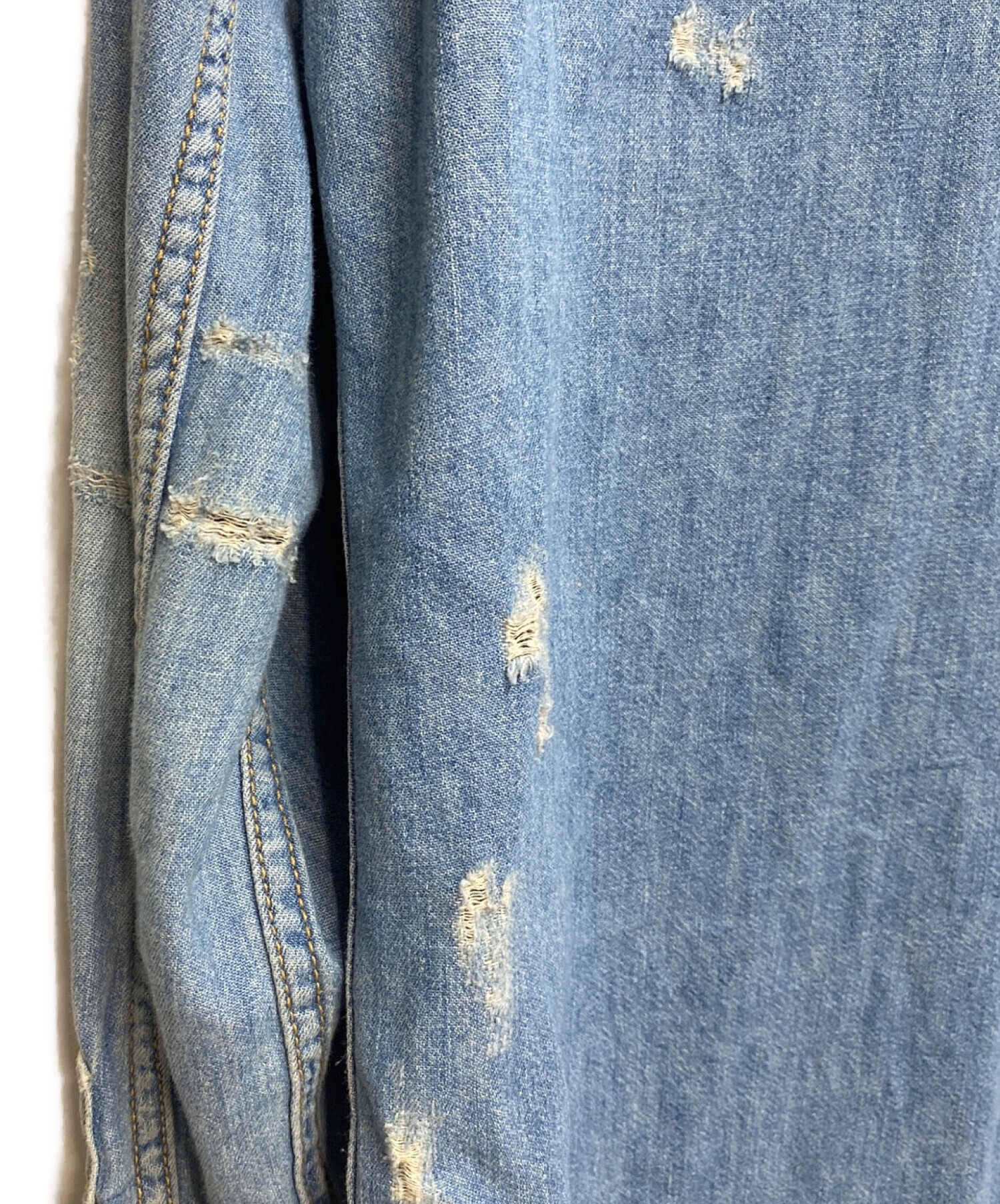 中古・古着通販】Saint Laurent Paris (サンローランパリ) ダメージ 