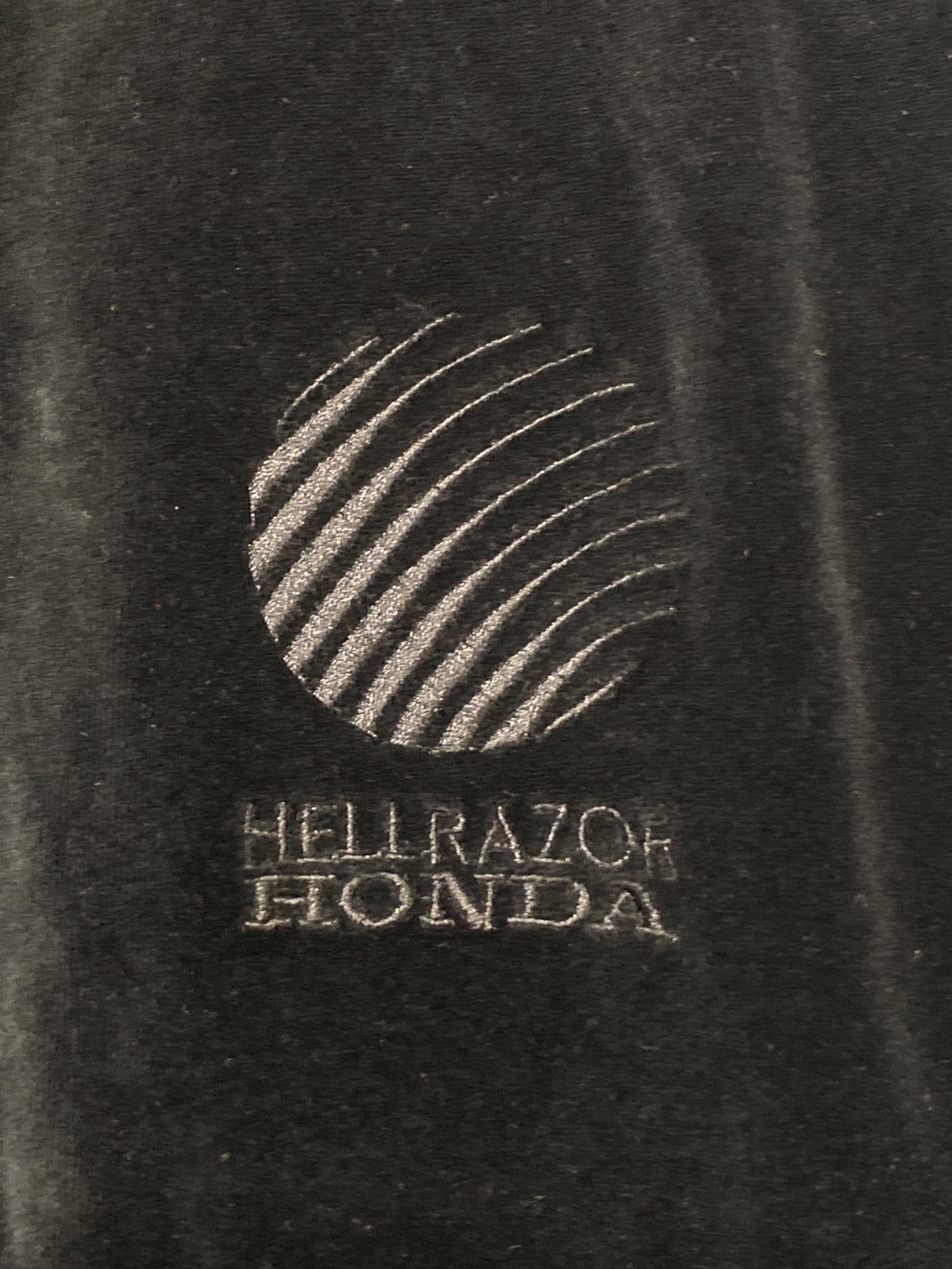 HONDA (ホンダ) HELLRAZOR (ヘルレイザー) Velour Jacket ブラック 