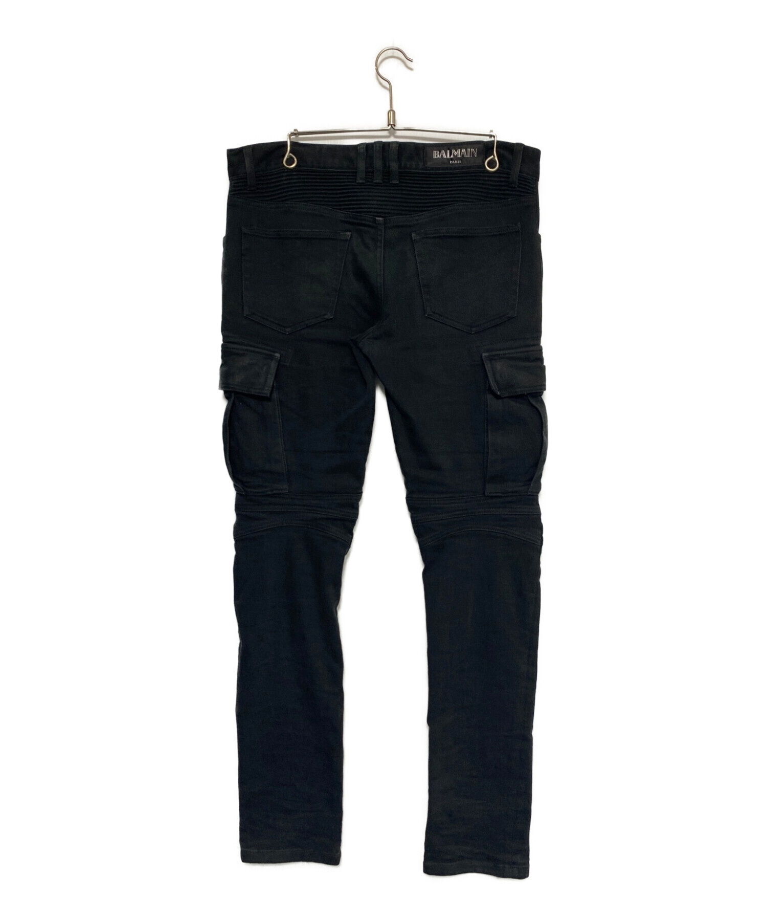 中古・古着通販】BALMAIN (バルマン) バイカ‐カーゴデニムパンツ 中古・古着通販】BALMAIN (バルマン) バイカ‐カーゴデニムパンツ
