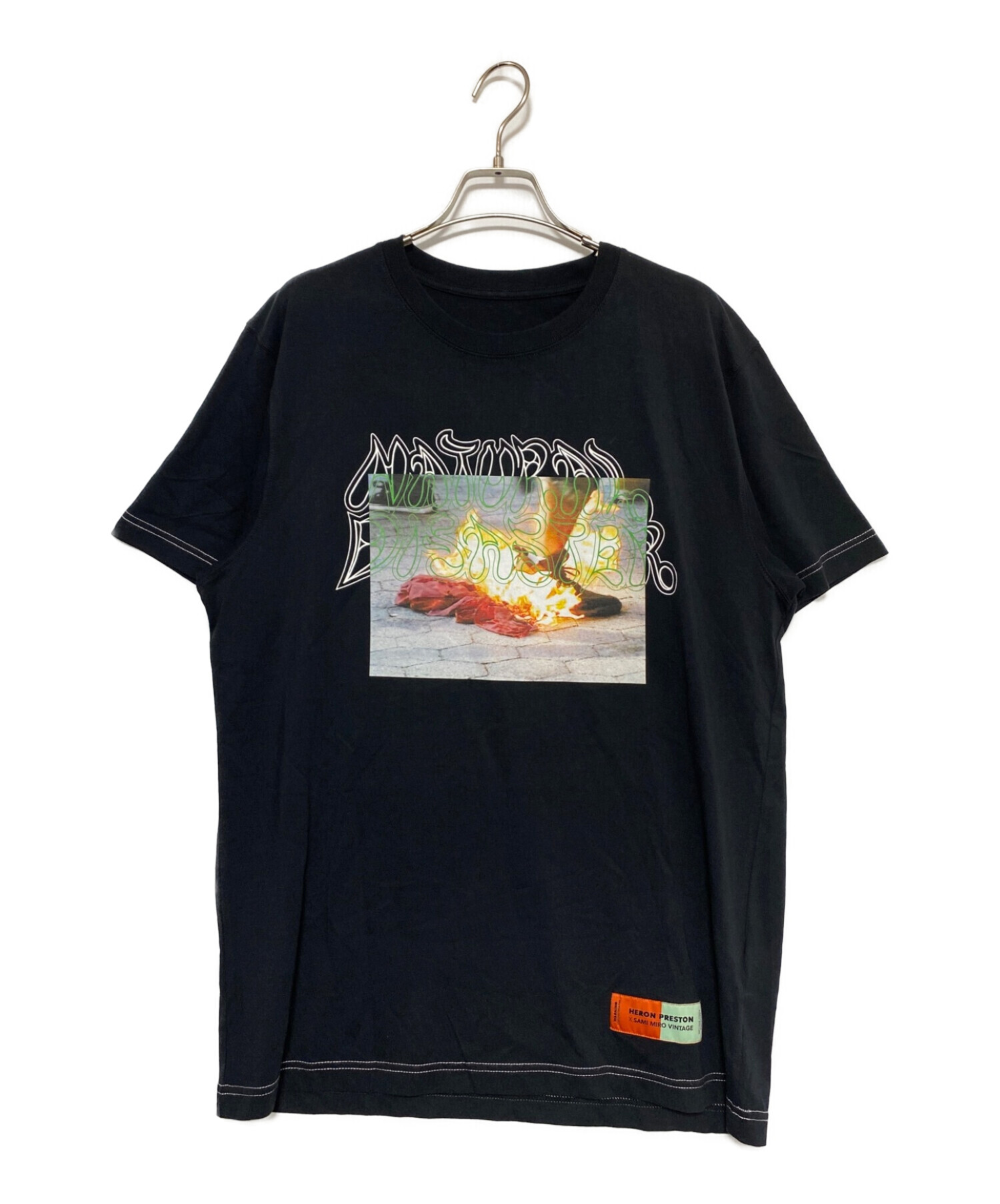 HERON PRESTON × SAMI MIRO VINTAGE Tシャツ 中古・古着通販】HERON PRESTON (ヘロンプレストン) SAMI MIRO VINTAGE