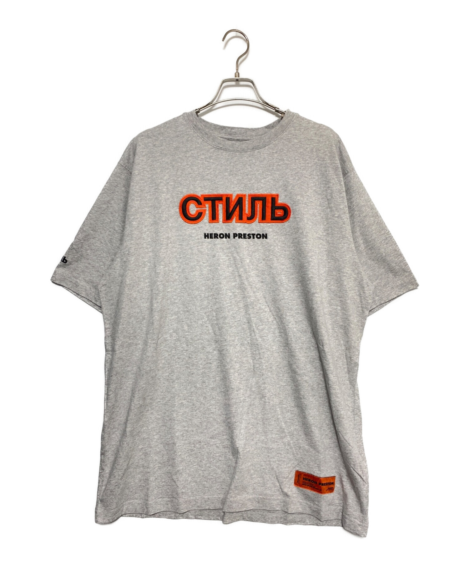 中古・古着通販】HERON PRESTON (ヘロンプレストン) ロゴTシャツ