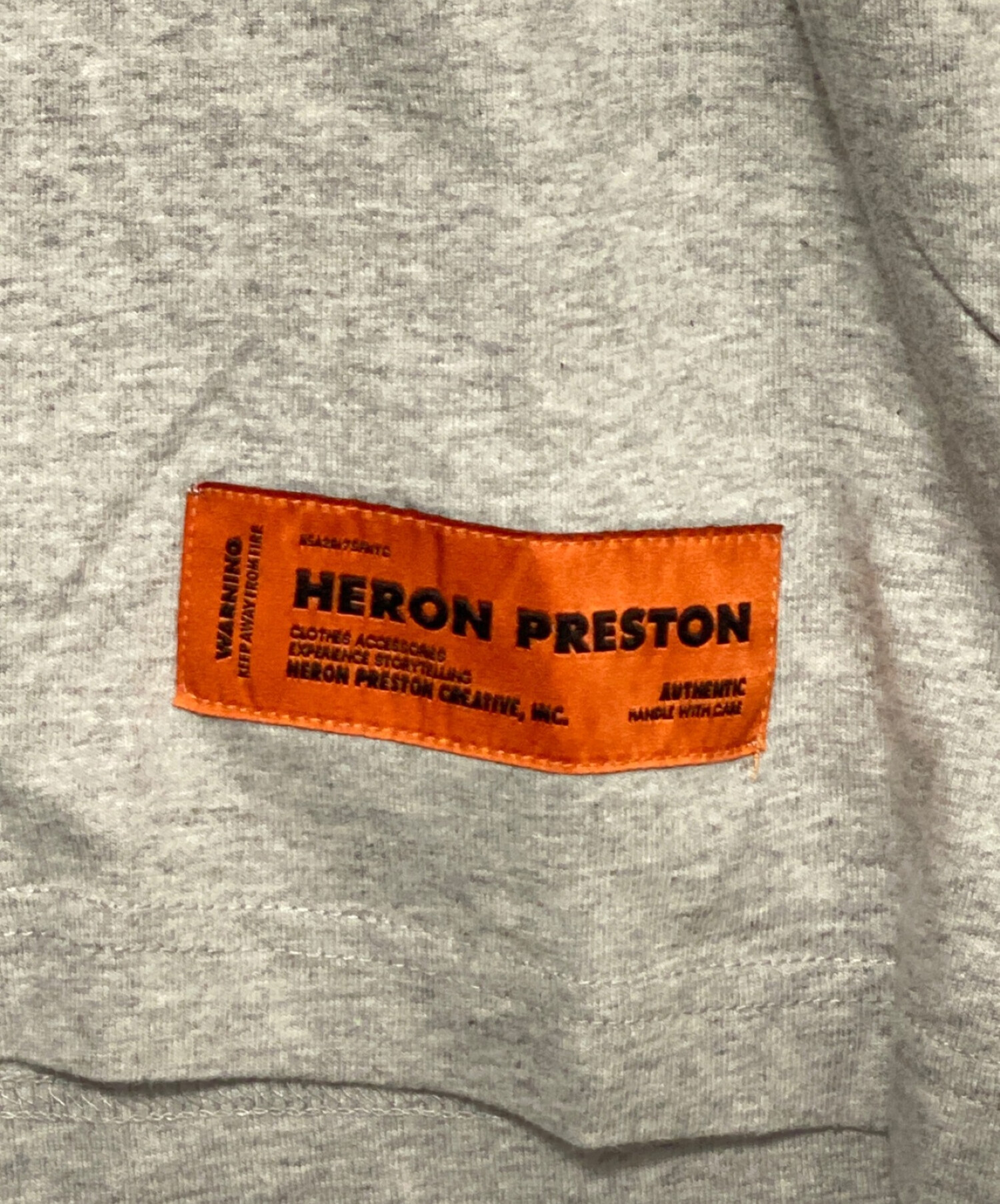 中古・古着通販】HERON PRESTON (ヘロンプレストン) ロゴTシャツ