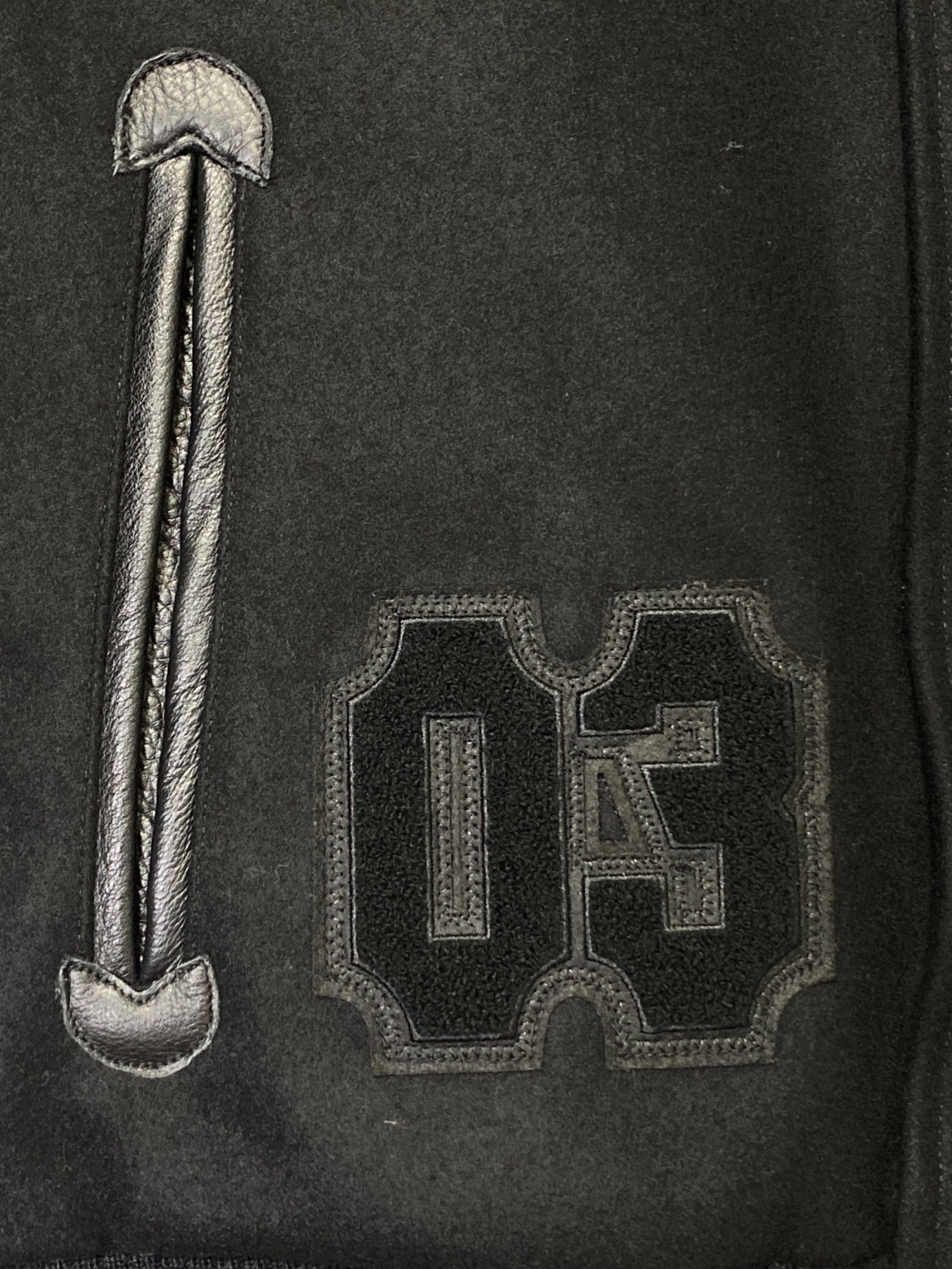 中古・古着通販】FAT (エフエーティー) スタジャン ブラック サイズ