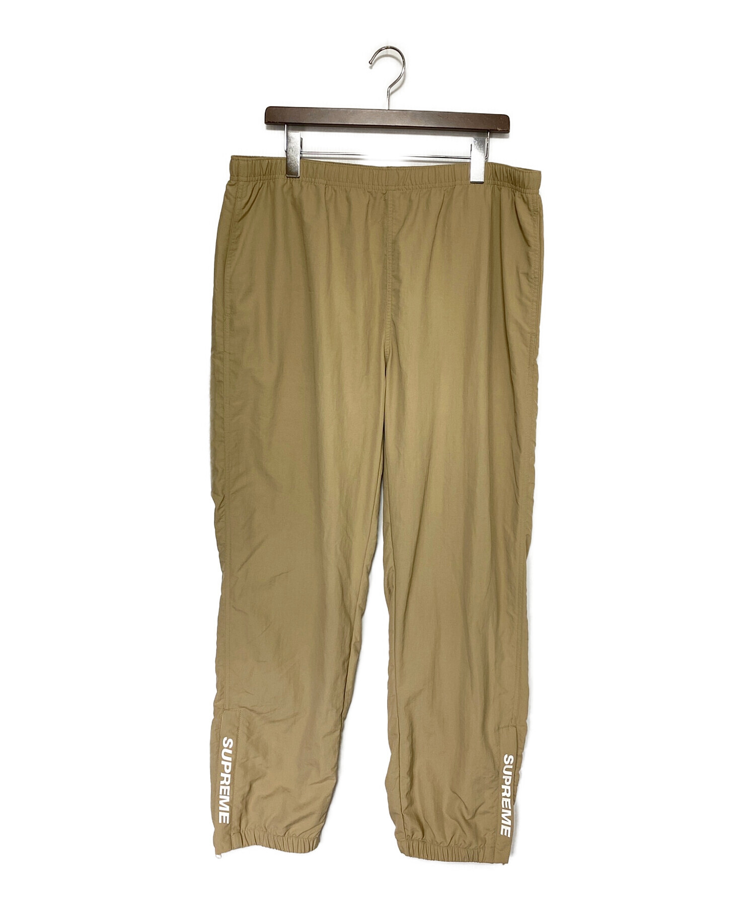 中古・古着通販】SUPREME (シュプリーム) WARM UP PANTS ベージュ 