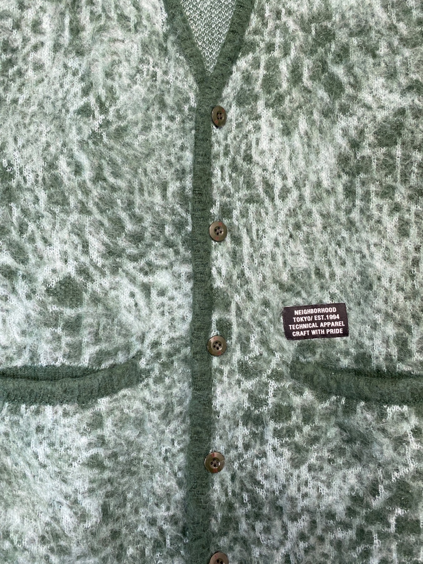 中古・古着通販】NEIGHBORHOOD (ネイバーフッド) MOHAIR CARDIGAN