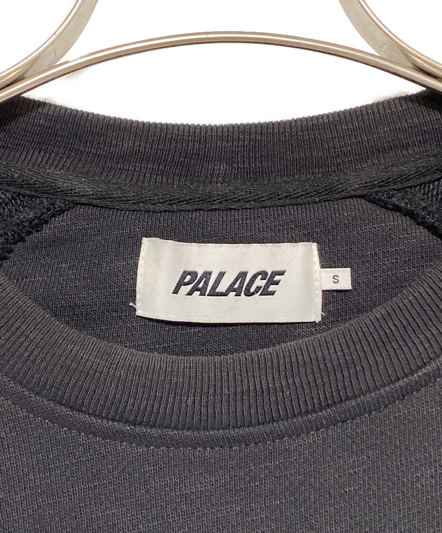 中古・古着通販】PALACE (パレス) TRI-FERG SLUB CREW ブラック サイズ 