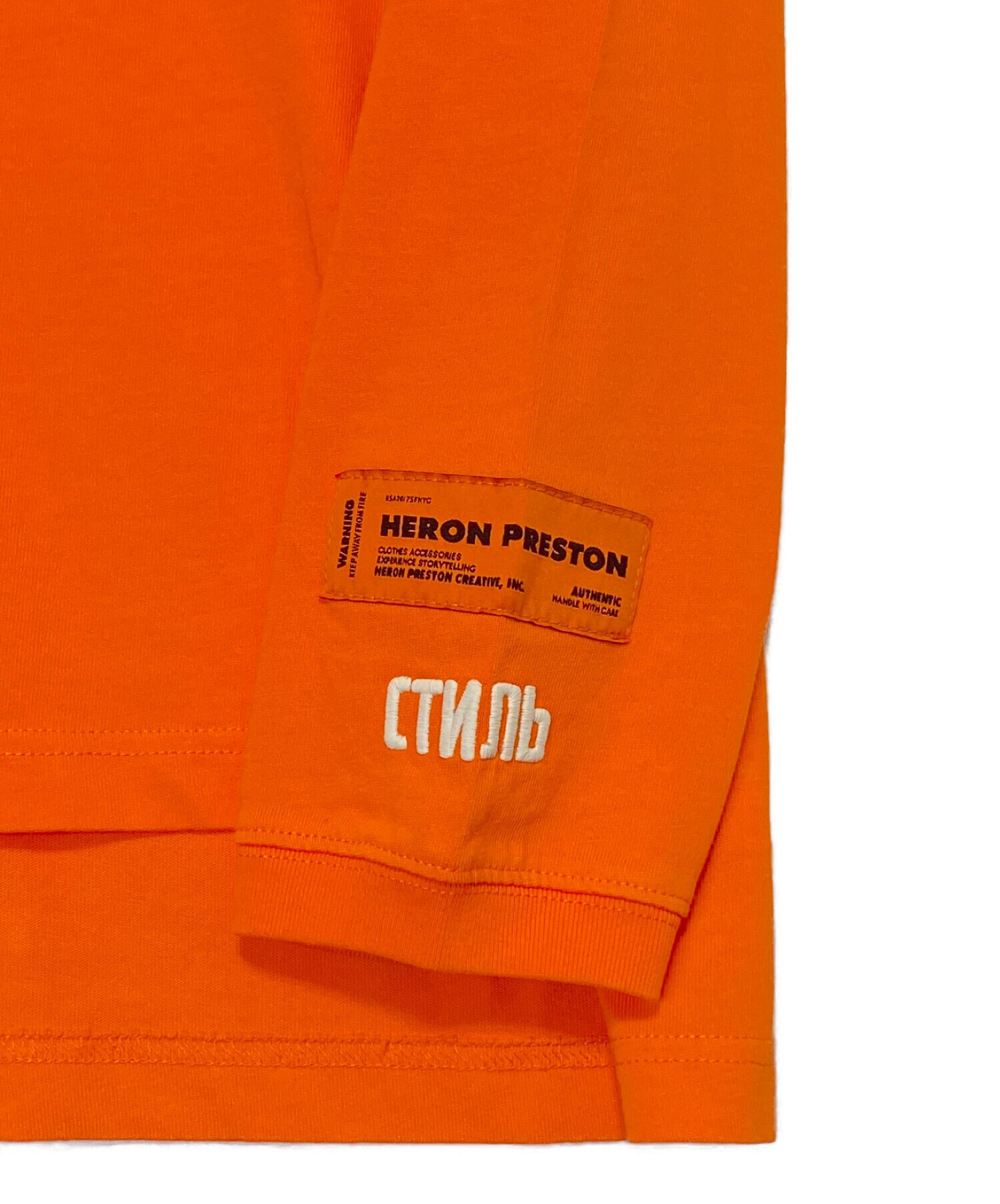 中古・古着通販】HERON PRESTON (ヘロンプレストン) LONG SLEEVE CTNMB 