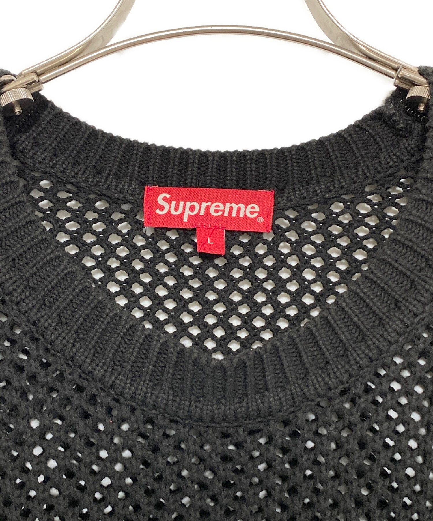 中古・古着通販】SUPREME (シュプリーム) Open Knit Small Box Sweater 