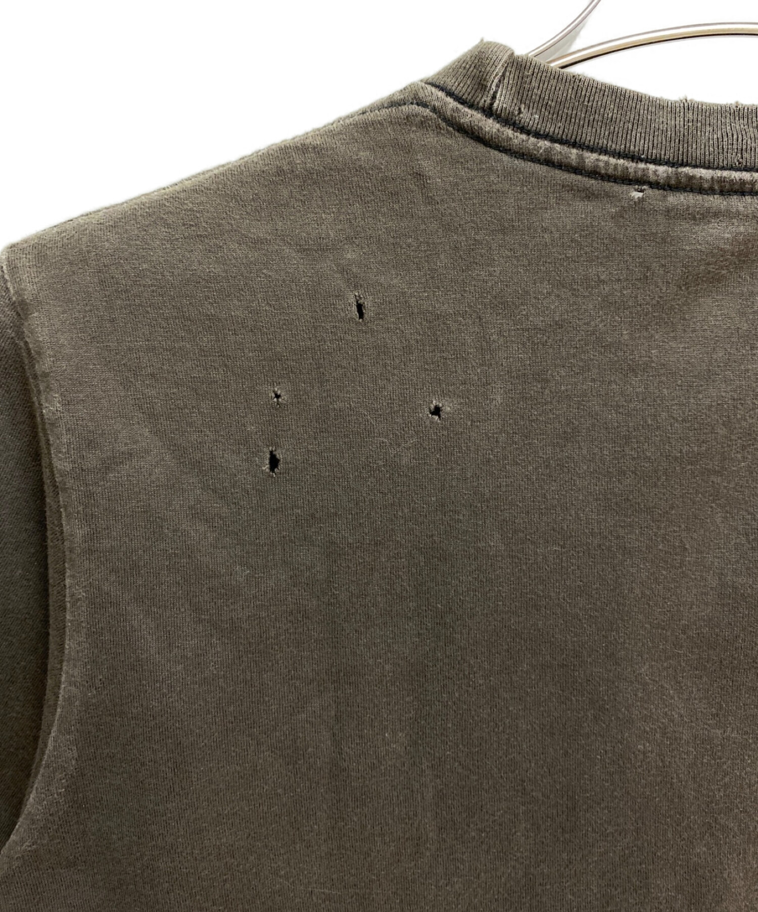 中古・古着通販】NUMBER (N)INE (ナンバーナイン) 05SS ダメージ加工T