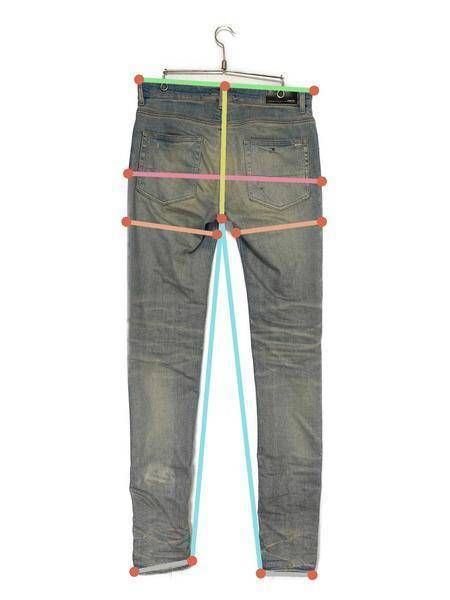 中古・古着通販】AMIRI (アミリ) MX1 CLAY INDIGO インディゴ サイズ
