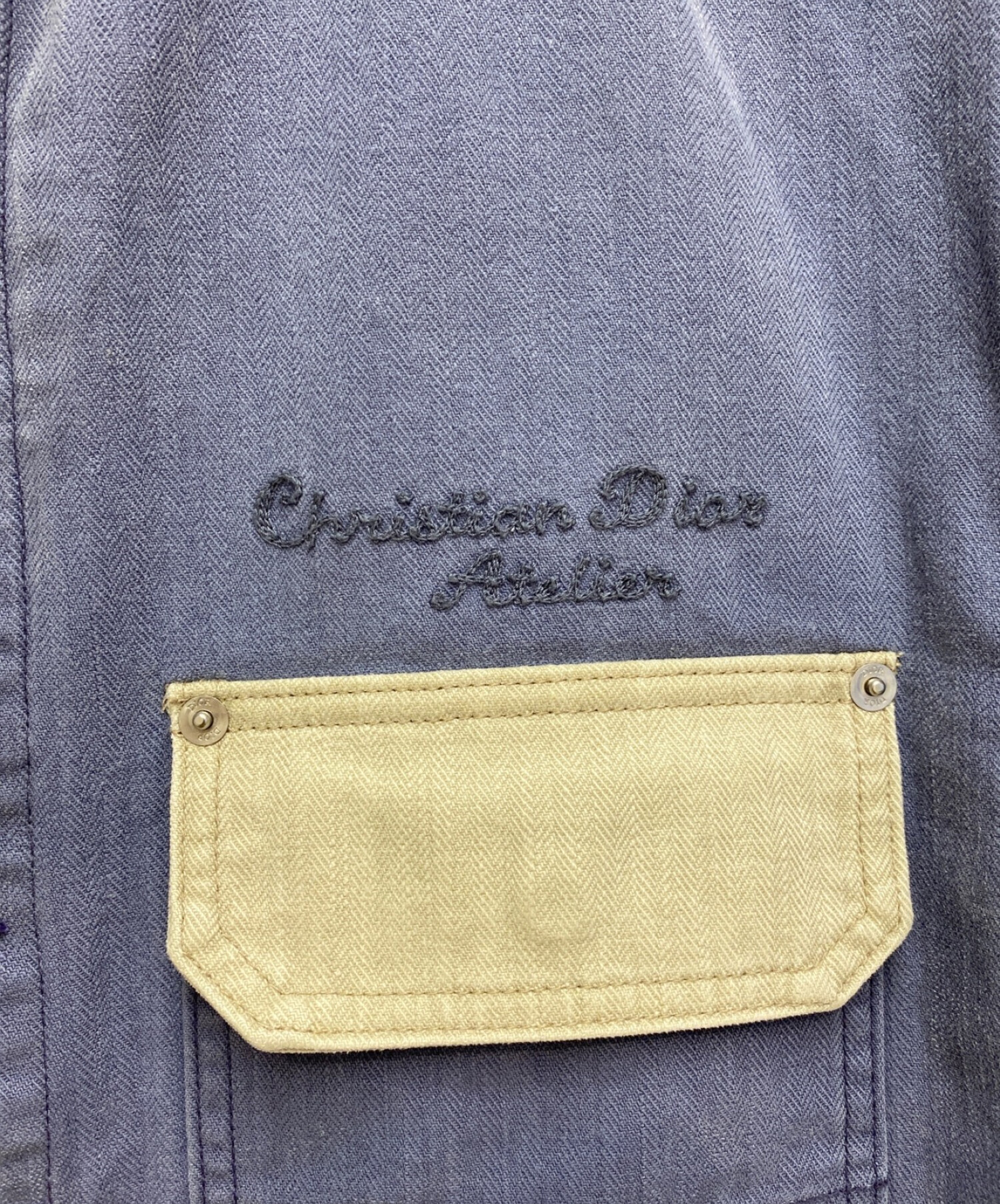 中古・古着通販】Dior (ディオール) 23SS ヘリンボーンカバーオール