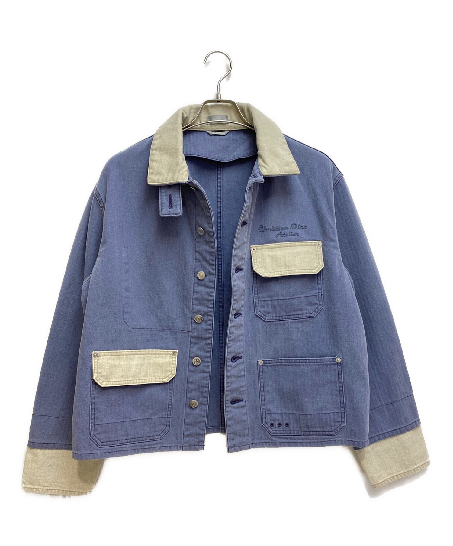 中古・古着通販】Dior (ディオール) 23SS ヘリンボーンカバーオール