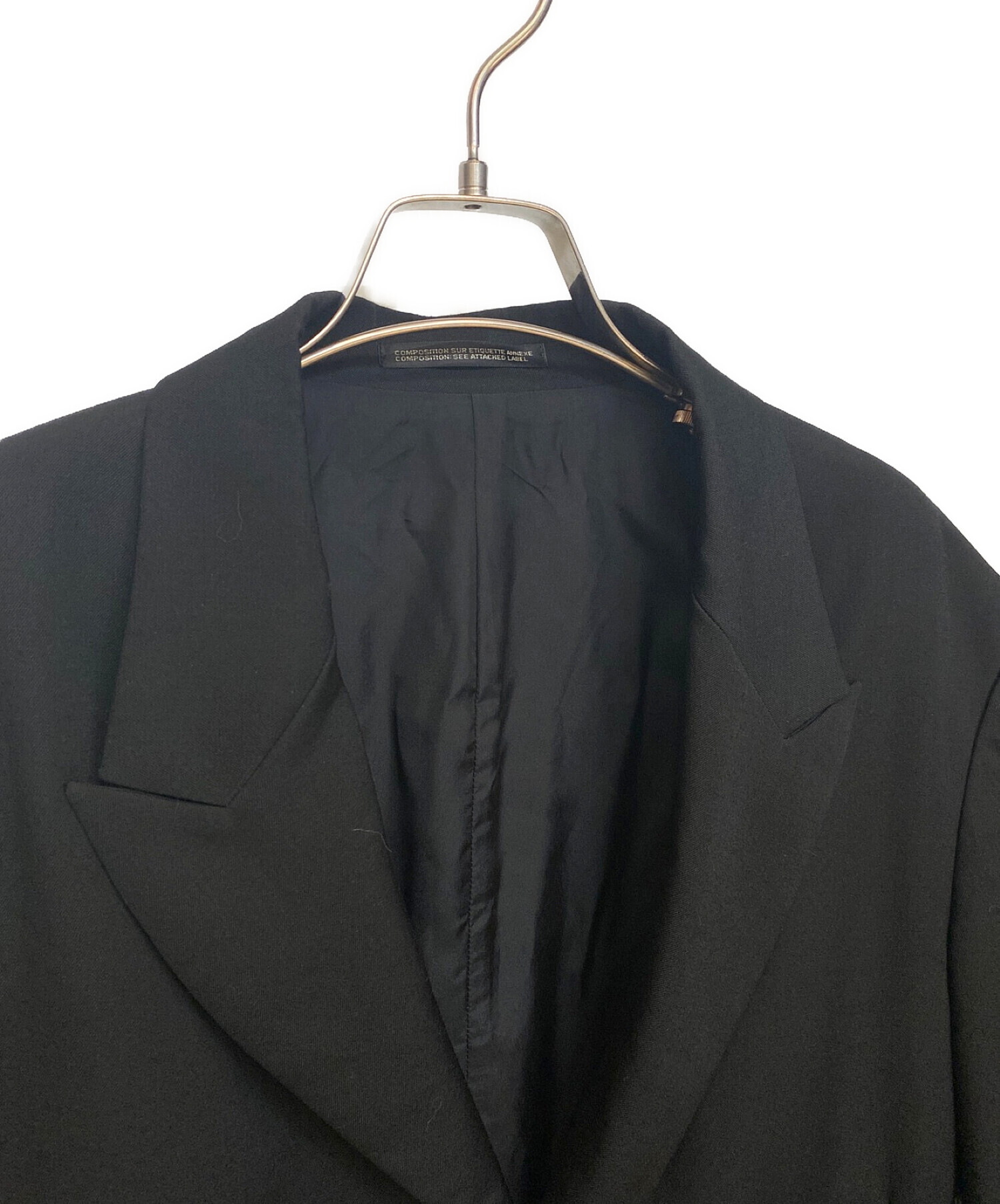 Yohji Yamamoto POUR HOMME 着脱衿袖釦システムジャケット 中古・古着 