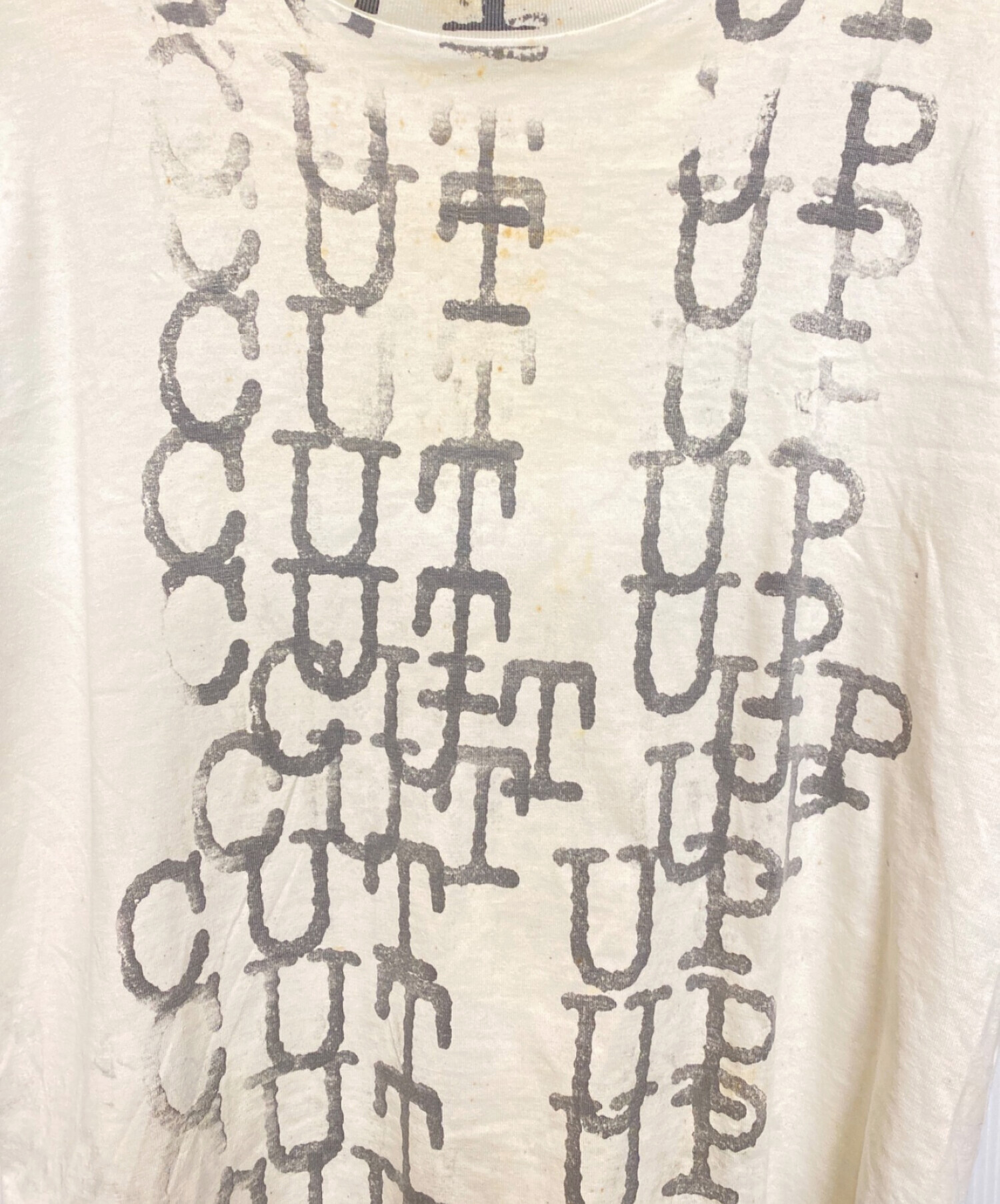 中古・古着通販】NUMBER (N)INE (ナンバーナイン) 02SS CUT UP TEE