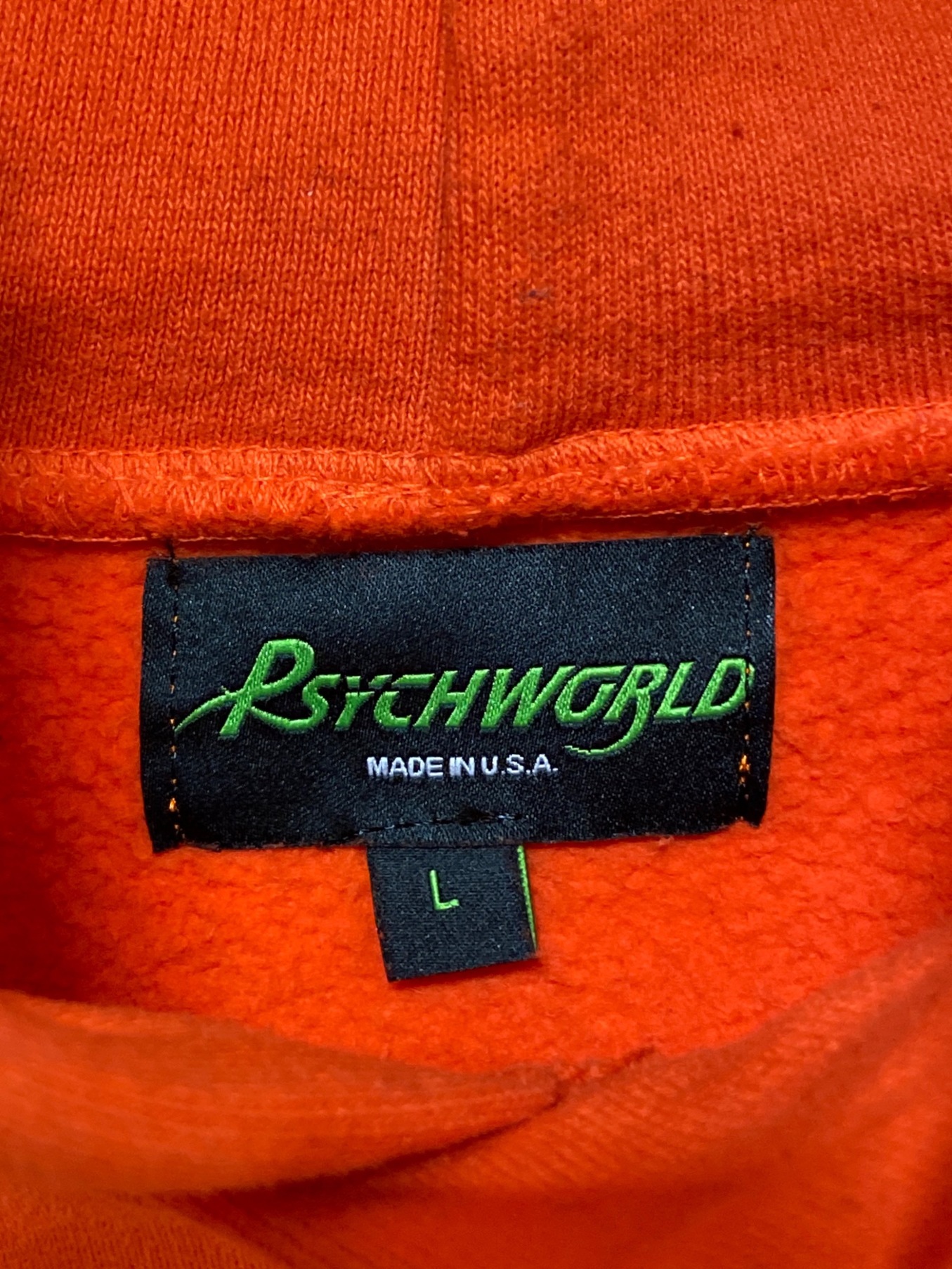 中古・古着通販】PSYCHWORLD (サイコワールド) パーカー オレンジ 