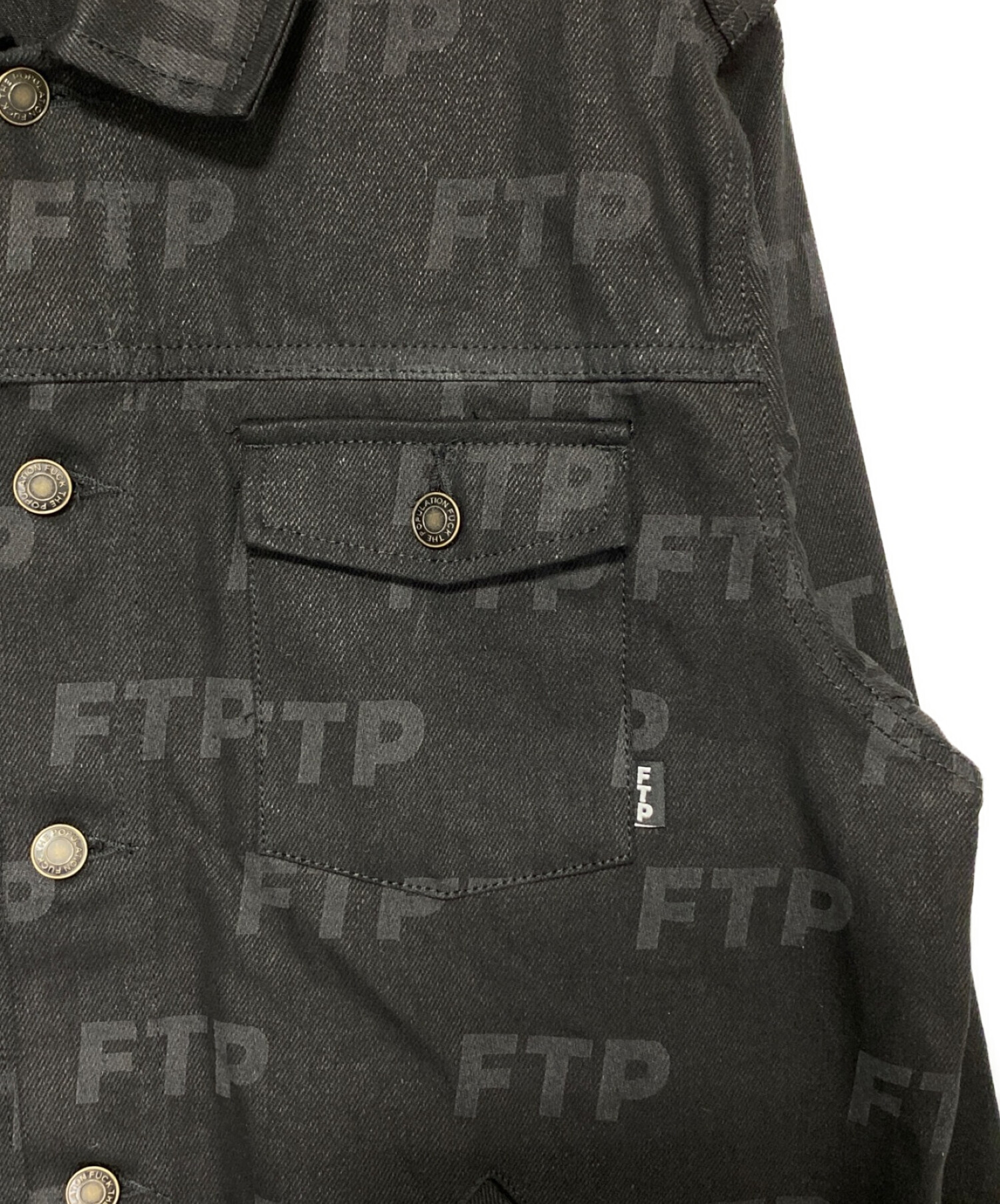 中古・古着通販】FTP (ファックザポピュレーション) All Over Denim 