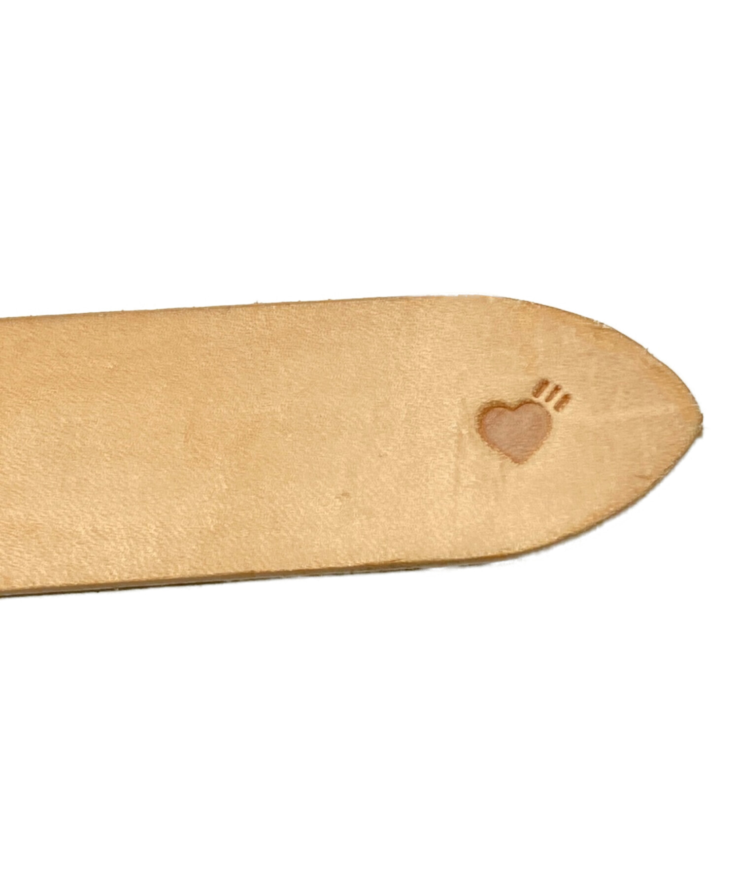 中古・古着通販】HUMAN MADE (ヒューマンメイド) HEART LEATHER BELT