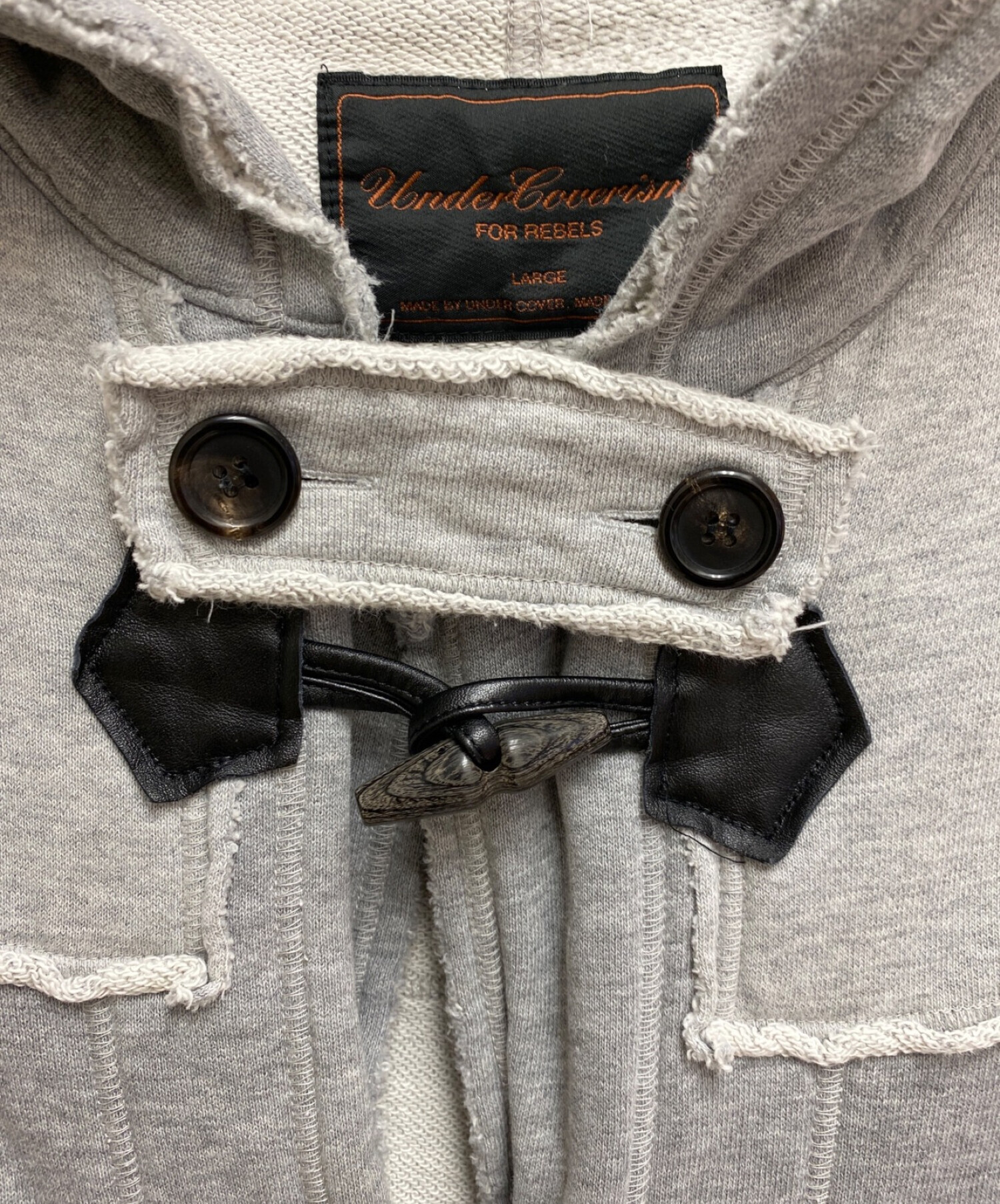 UNDERCOVERISM コットンダッフルコート UNDERCOVERISM コットンダッフルコート アンダーカバーイズム ダッフル