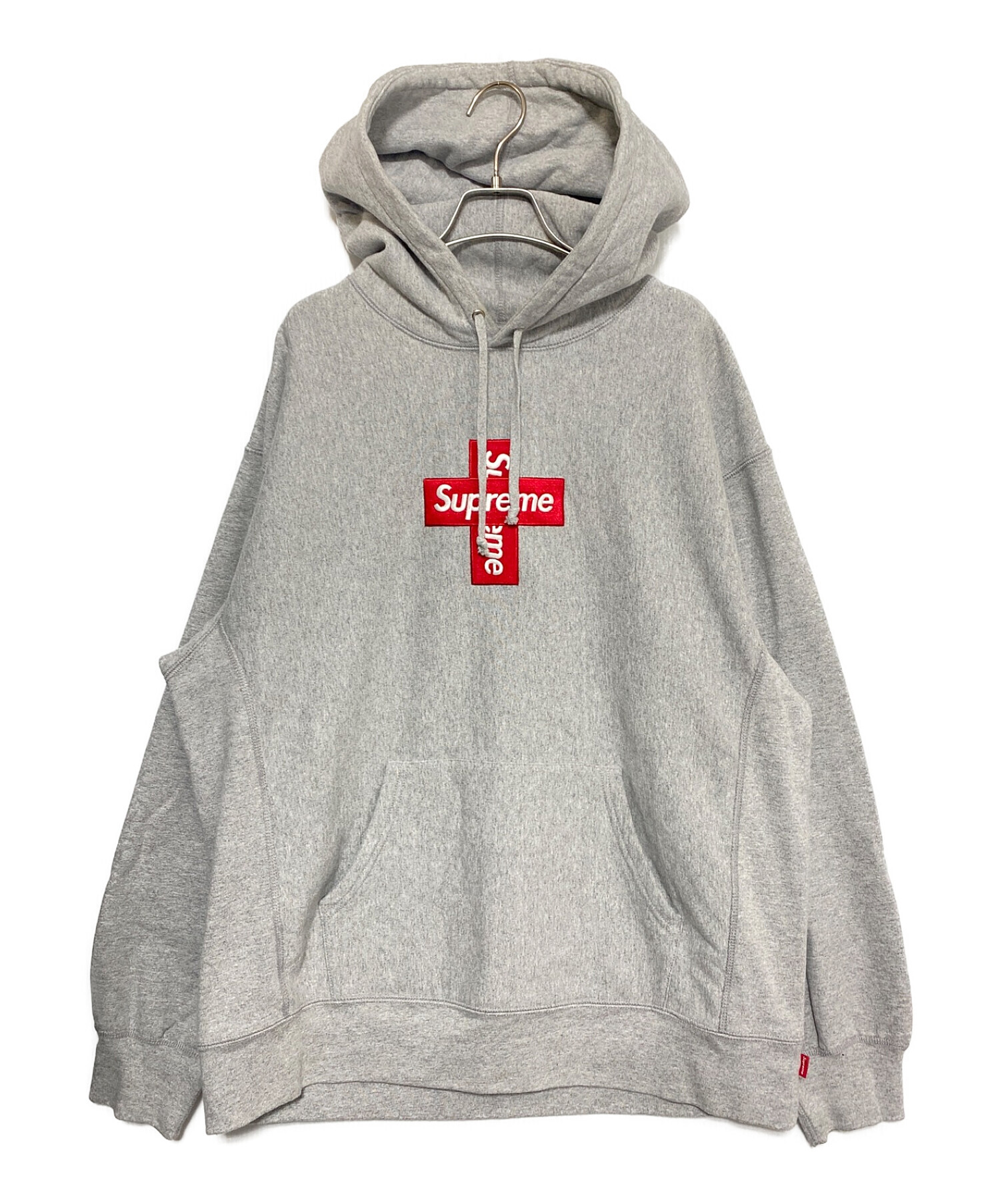 中古・古着通販】SUPREME (シュプリーム) Cross Box Logo Hooded 