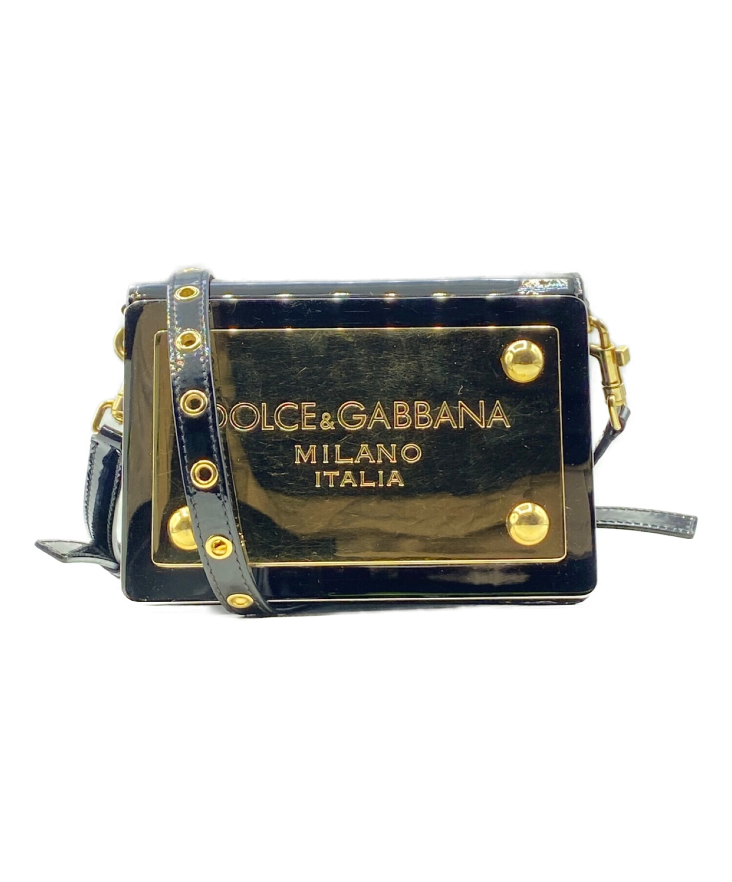 美品希少DOLCE&GABBANA ロゴプレート クラッチ ハンドバッグ DOLCE&GABBANA（セカンドバッグ/クラッチバッグ）のフリマアイテム一覧