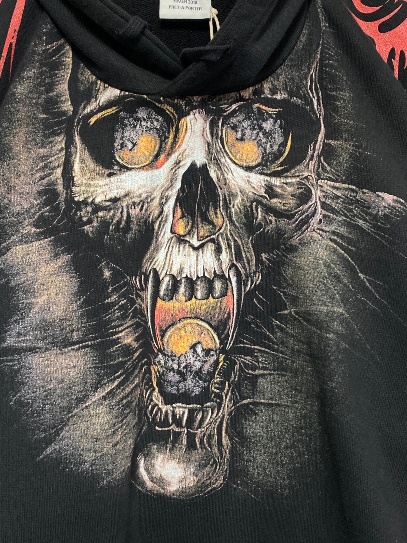 中古・古着通販】VETEMENTS (ヴェトモン) Misplaced Skull Print
