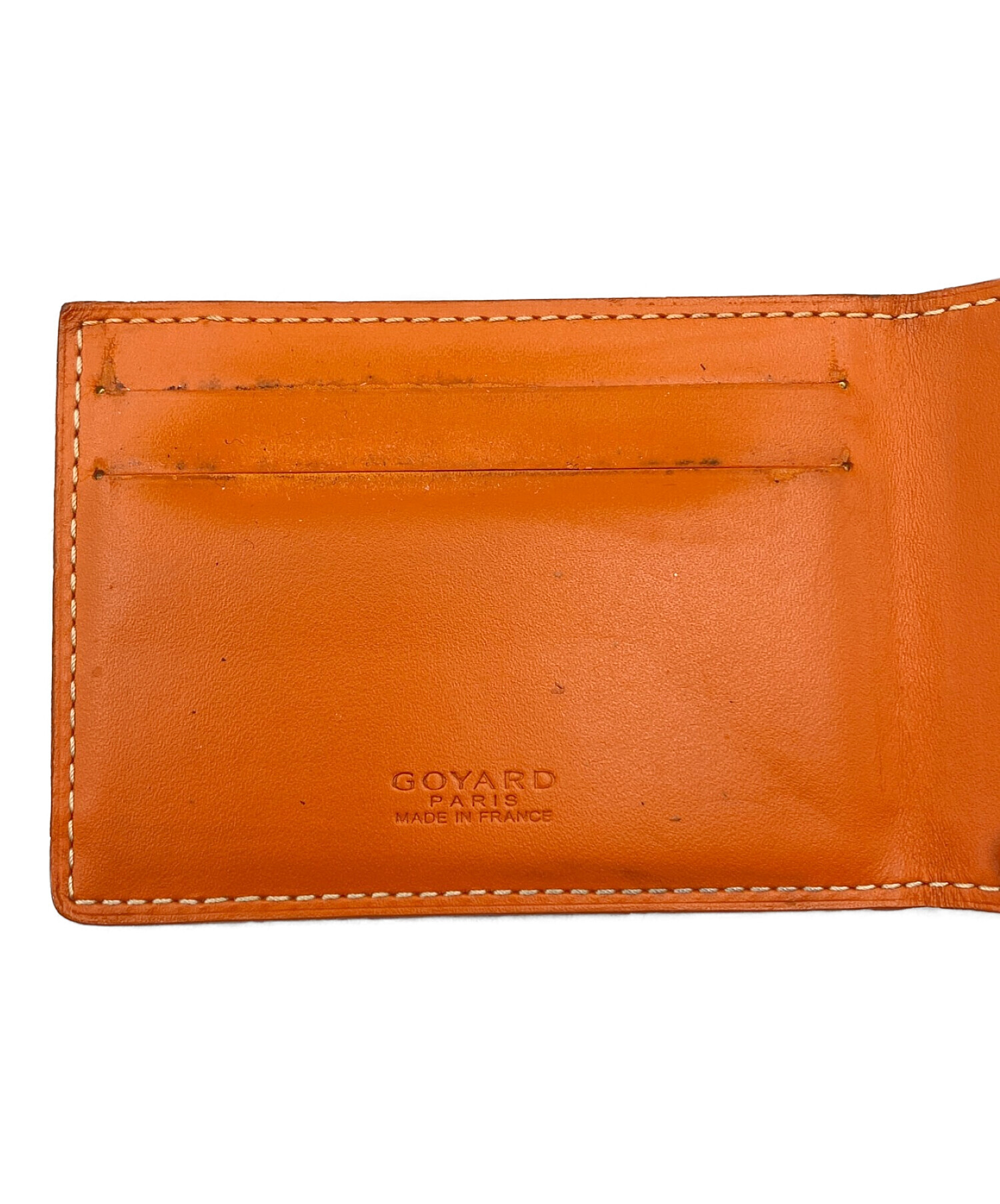 Goyard ゴヤール オレンジ ケース ゴヤールパスポートケース オレンジ ユニセックス パスポートケース