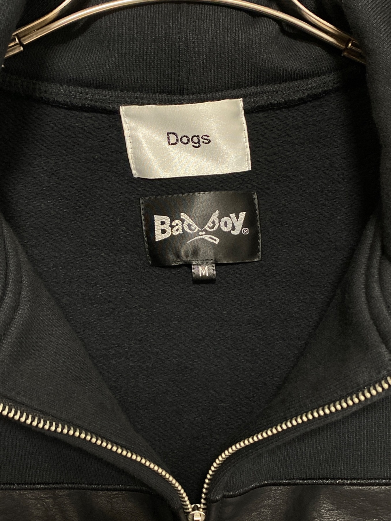 中古・古着通販】Dogs (ドッグス) BADBOY (バッドボーイ) F/Z パーカー 